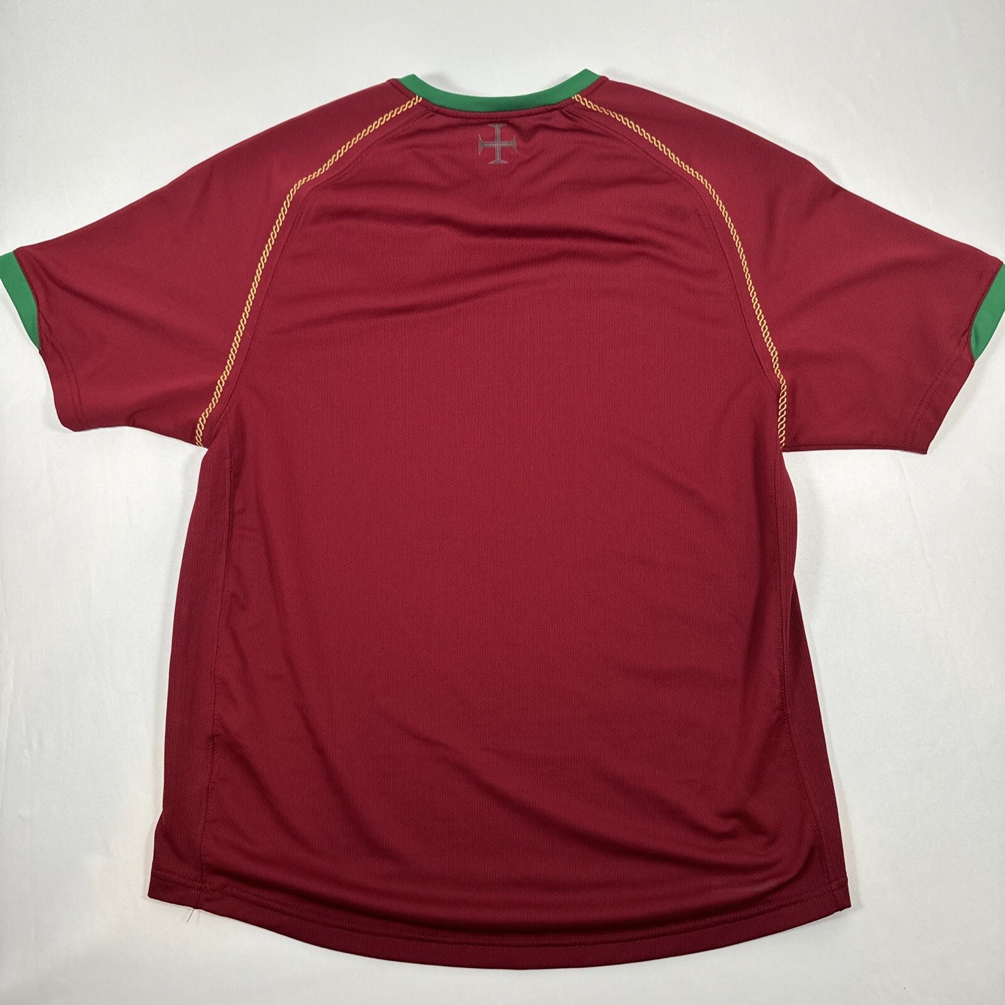 portugal 2006 2007 2008 home football shirt men s small3