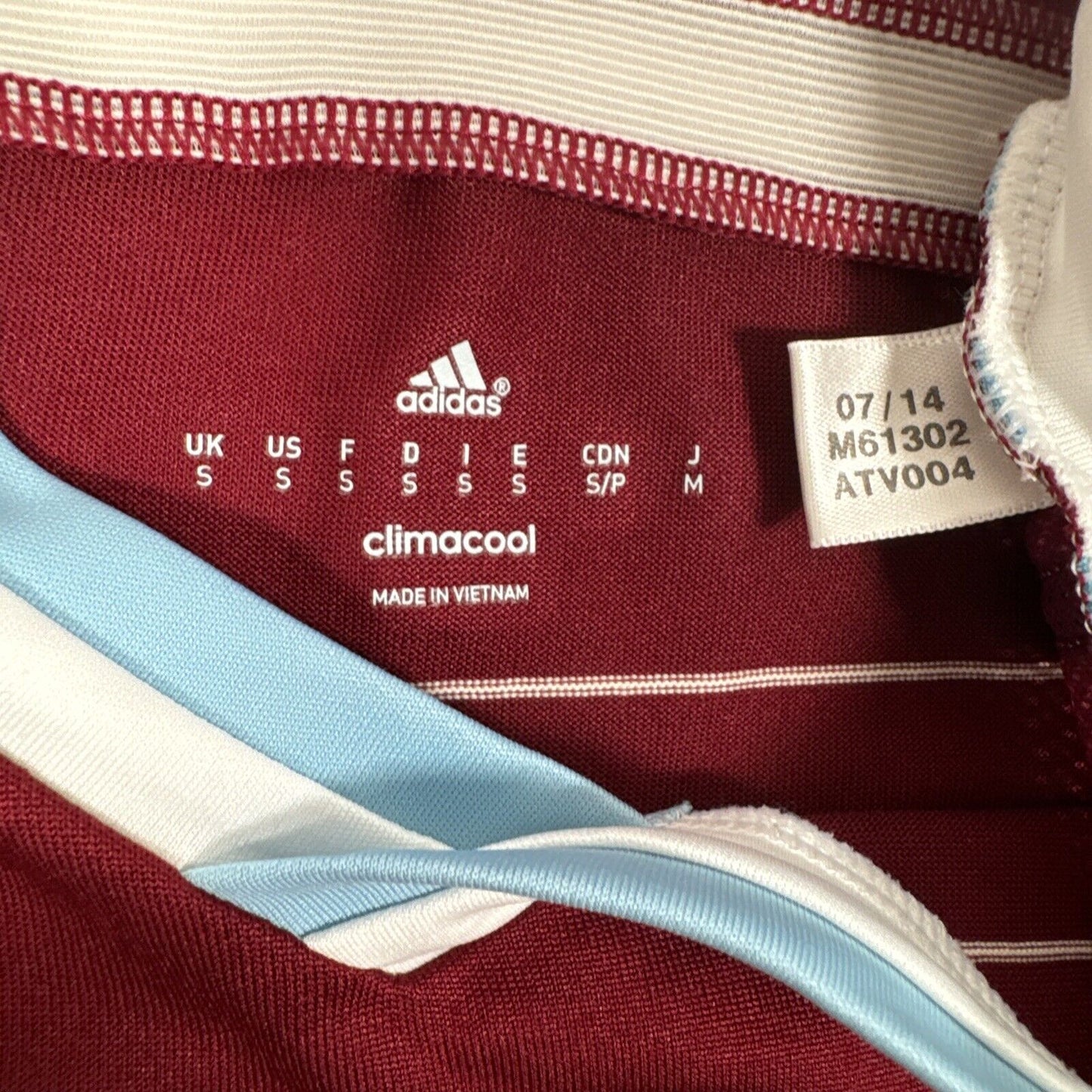 west ham united 2014 2015 home football shirt small4