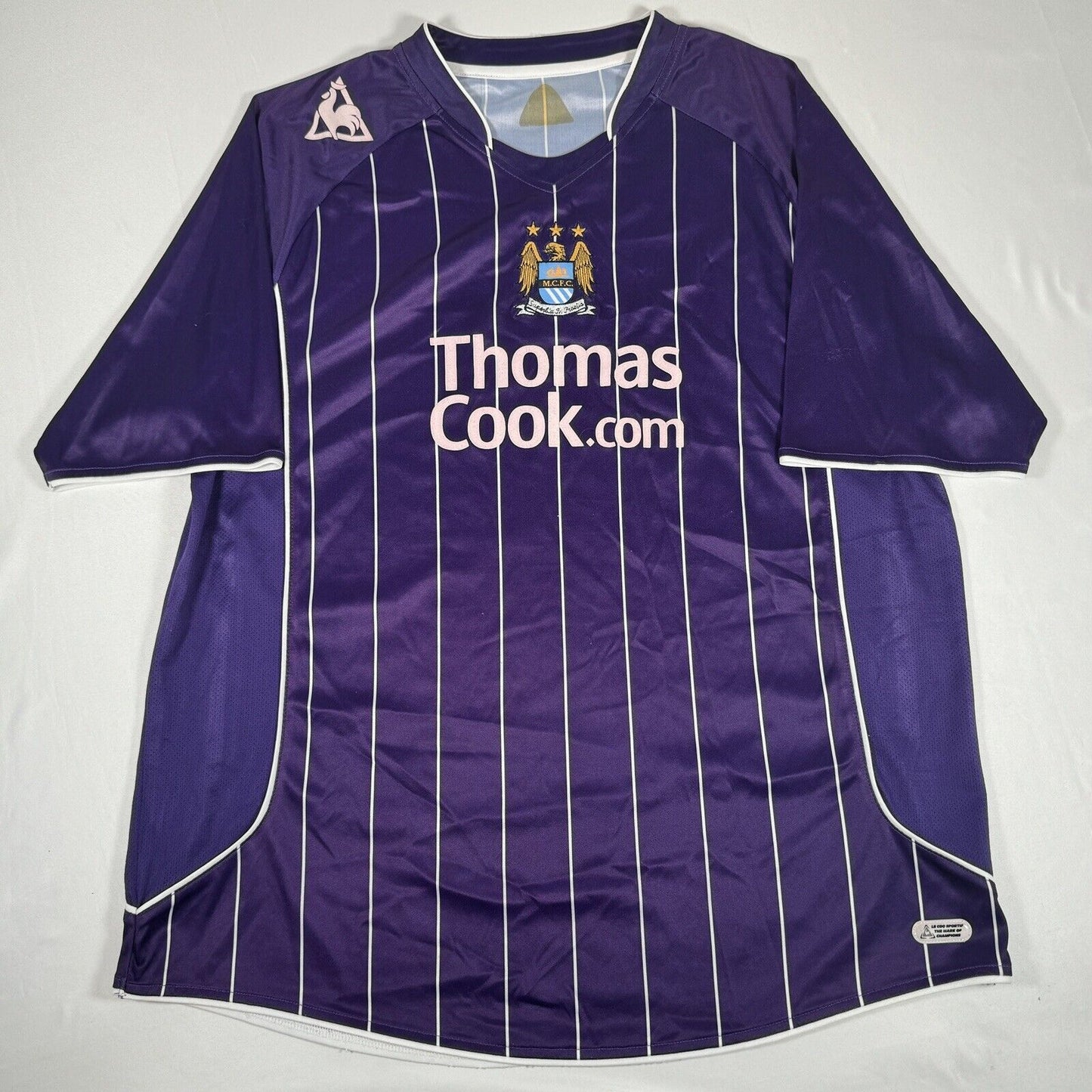 manchester city 2007 2008 away football shirt 2xl xxl2