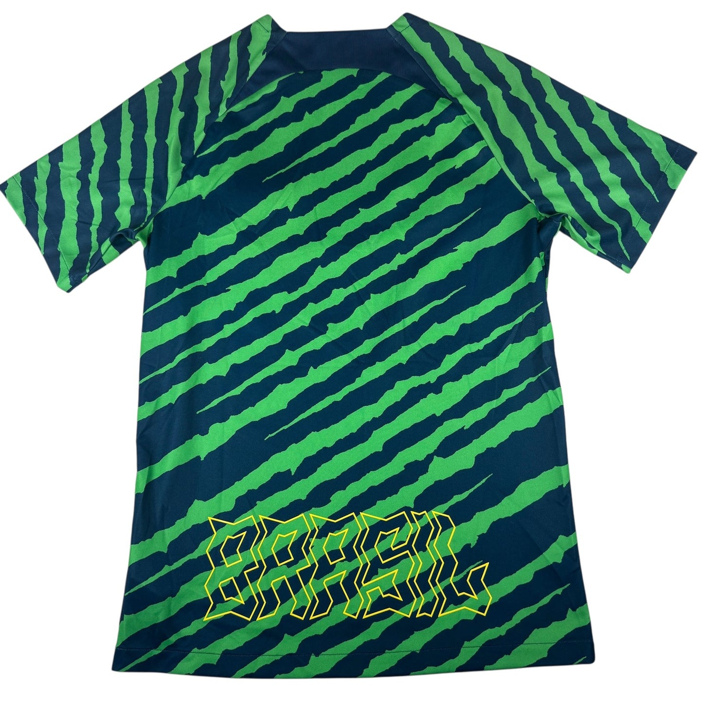 Brazil 2022/2023 Pre-Match Training Football Shirt Medium