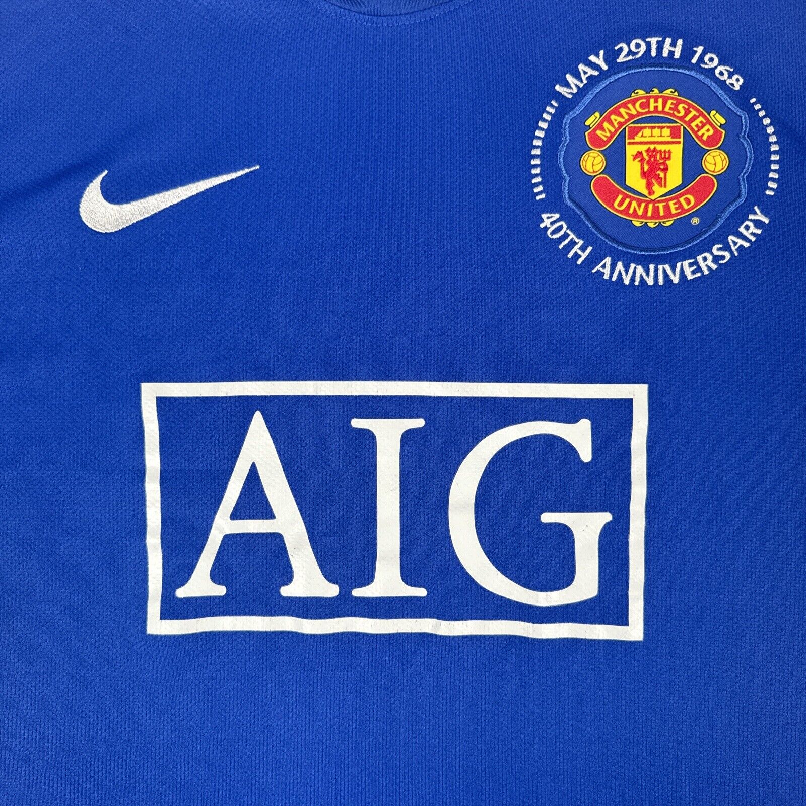 Manchester United 2008/2009 Third Football Shirt  Large - Football Shirt Kingdom