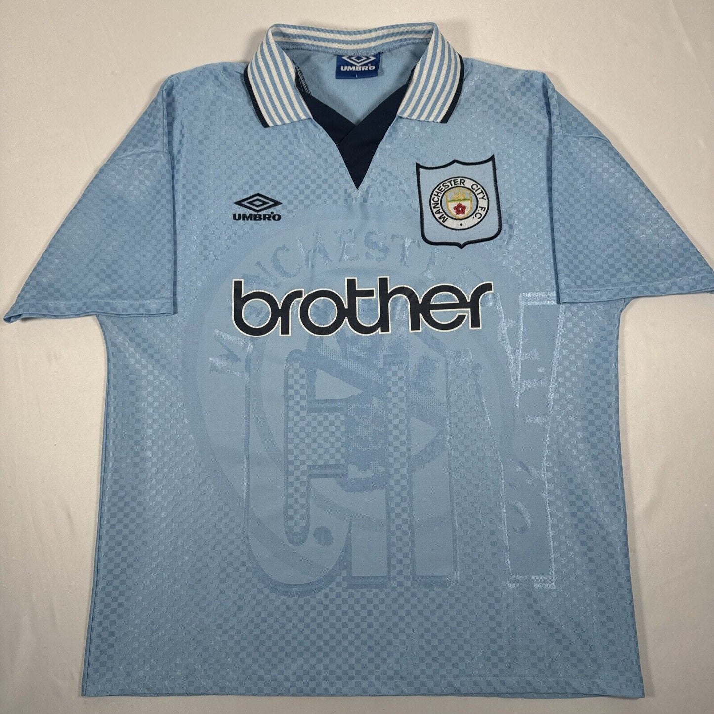 manchester city 1995 1996 1997 home football shirt large2