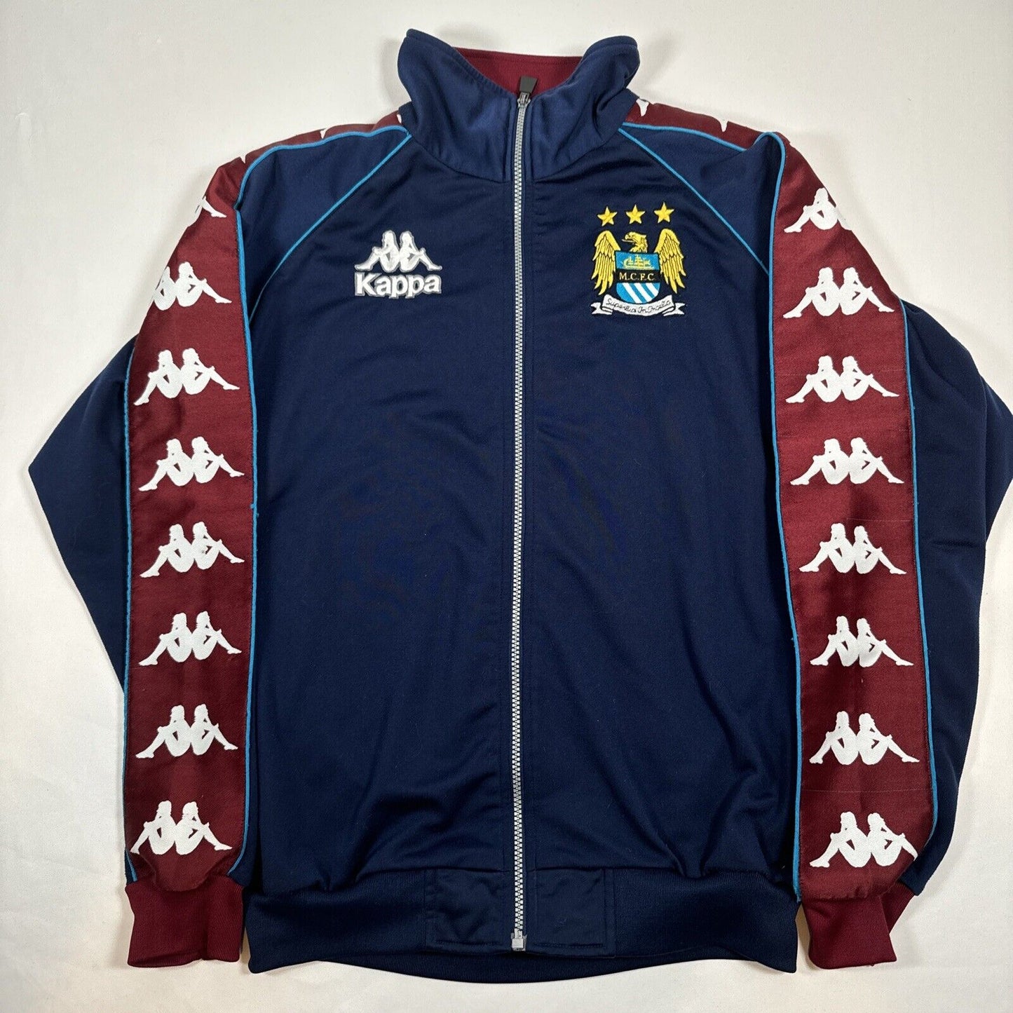 manchester city 1995 1996 1997 kappa football track jacket medium3