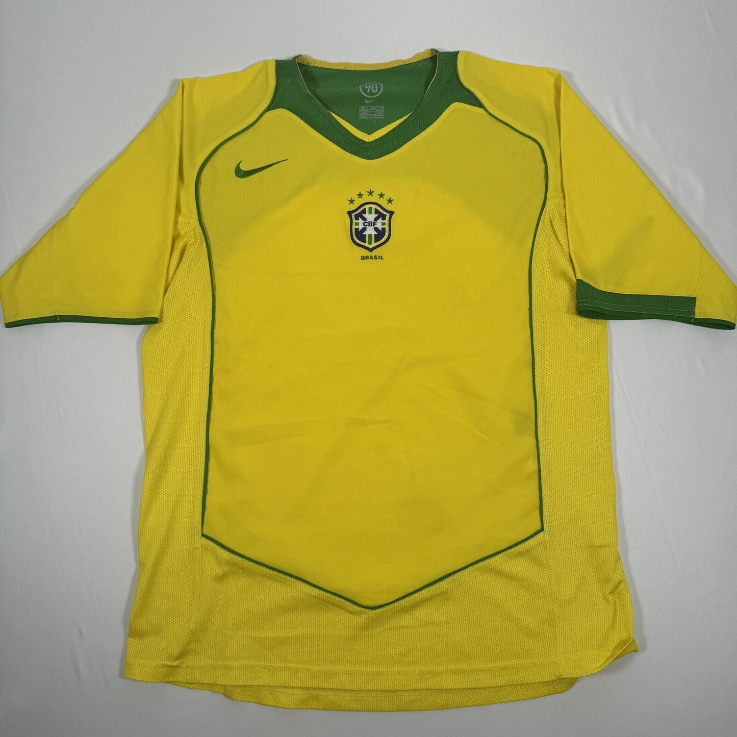 brazil 2004 2005 2006 home football shirt medium2