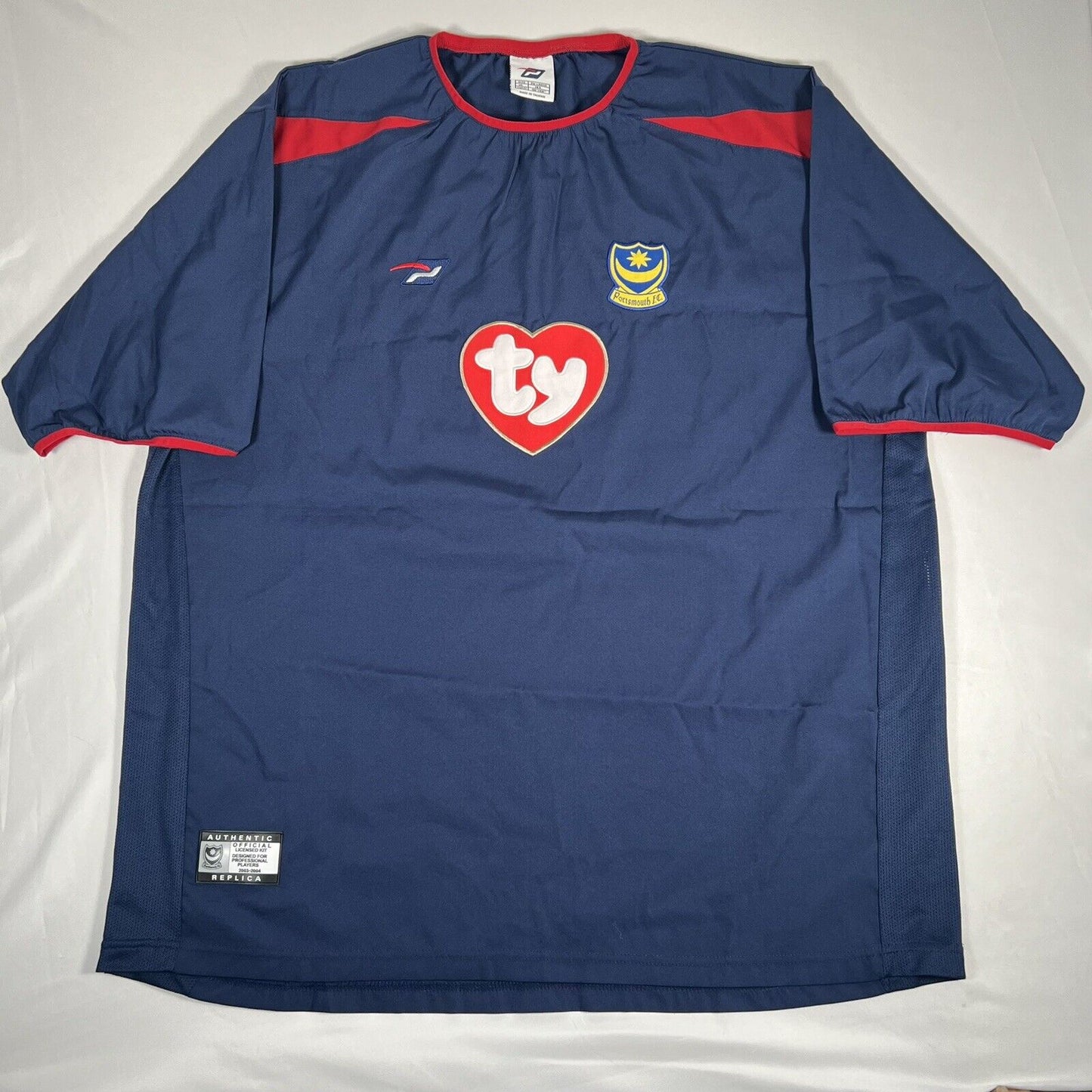 portsmouth 2003 2004 2005 away football shirt 2xl2