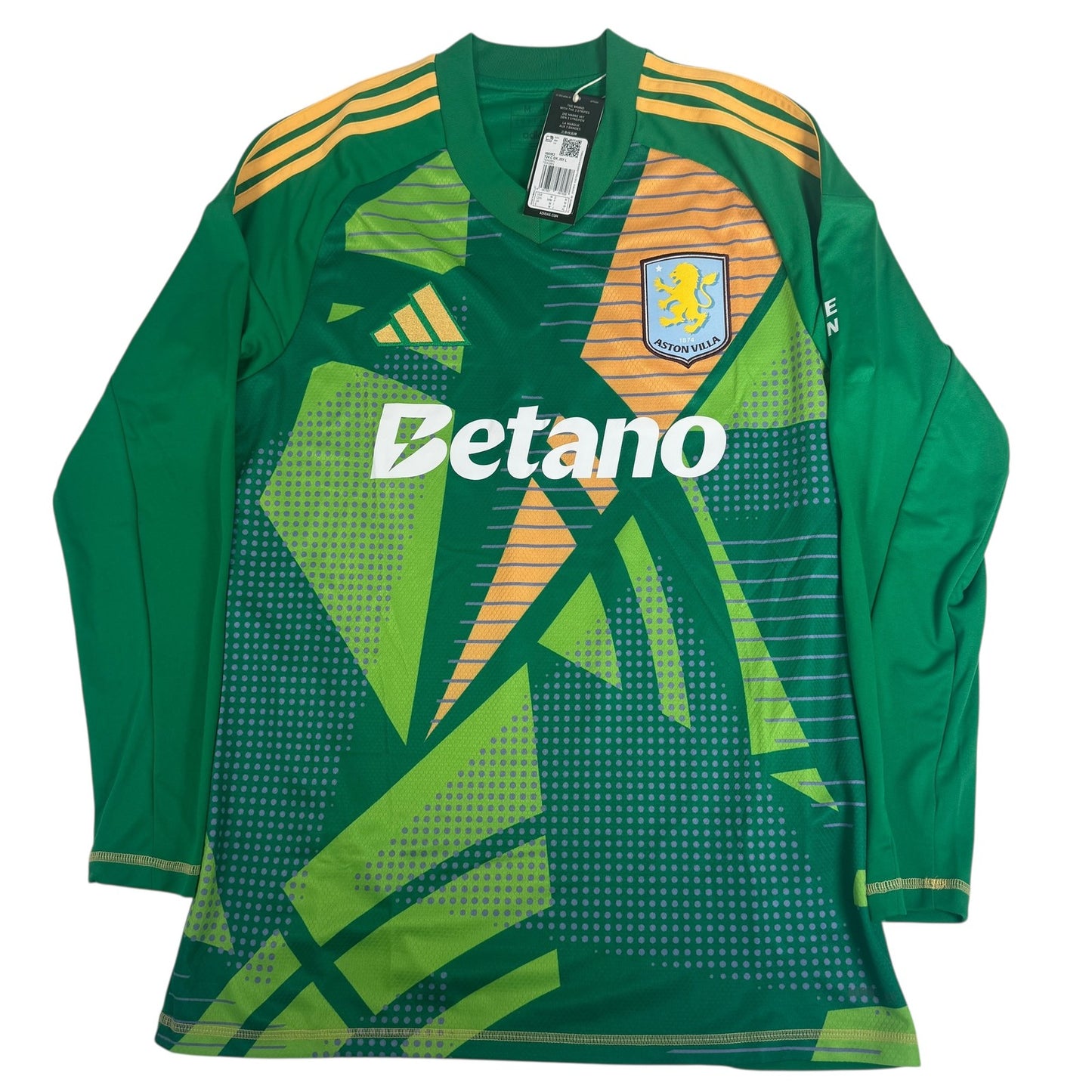 Aston Villa 2024/2025 Goalkeeper Football Shirt  Medium BNWT