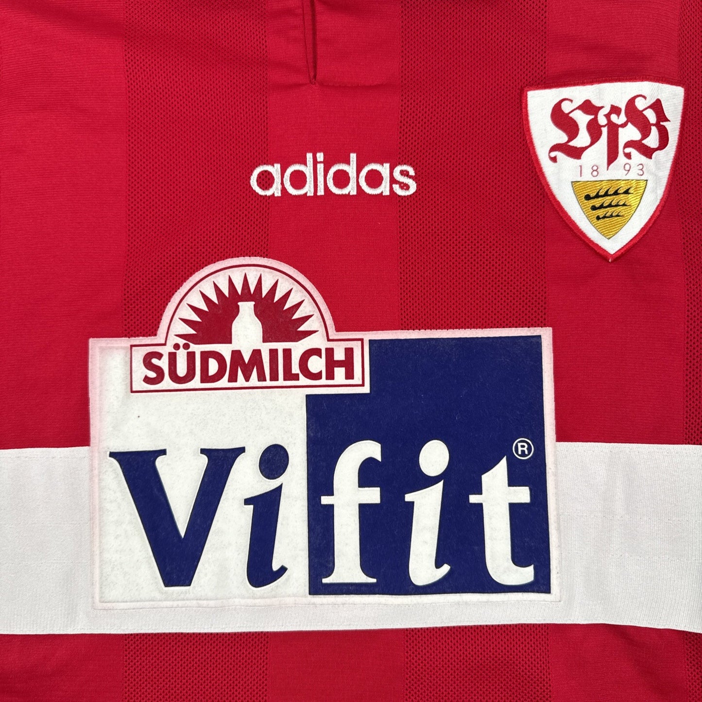 Stuttgart 1996/1997 Away Football Shirt Men’s Medium - Football Shirt Kingdom