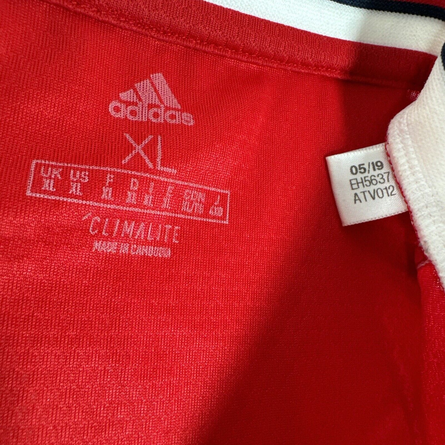 arsenal 2019 2020 home football shirt xl4