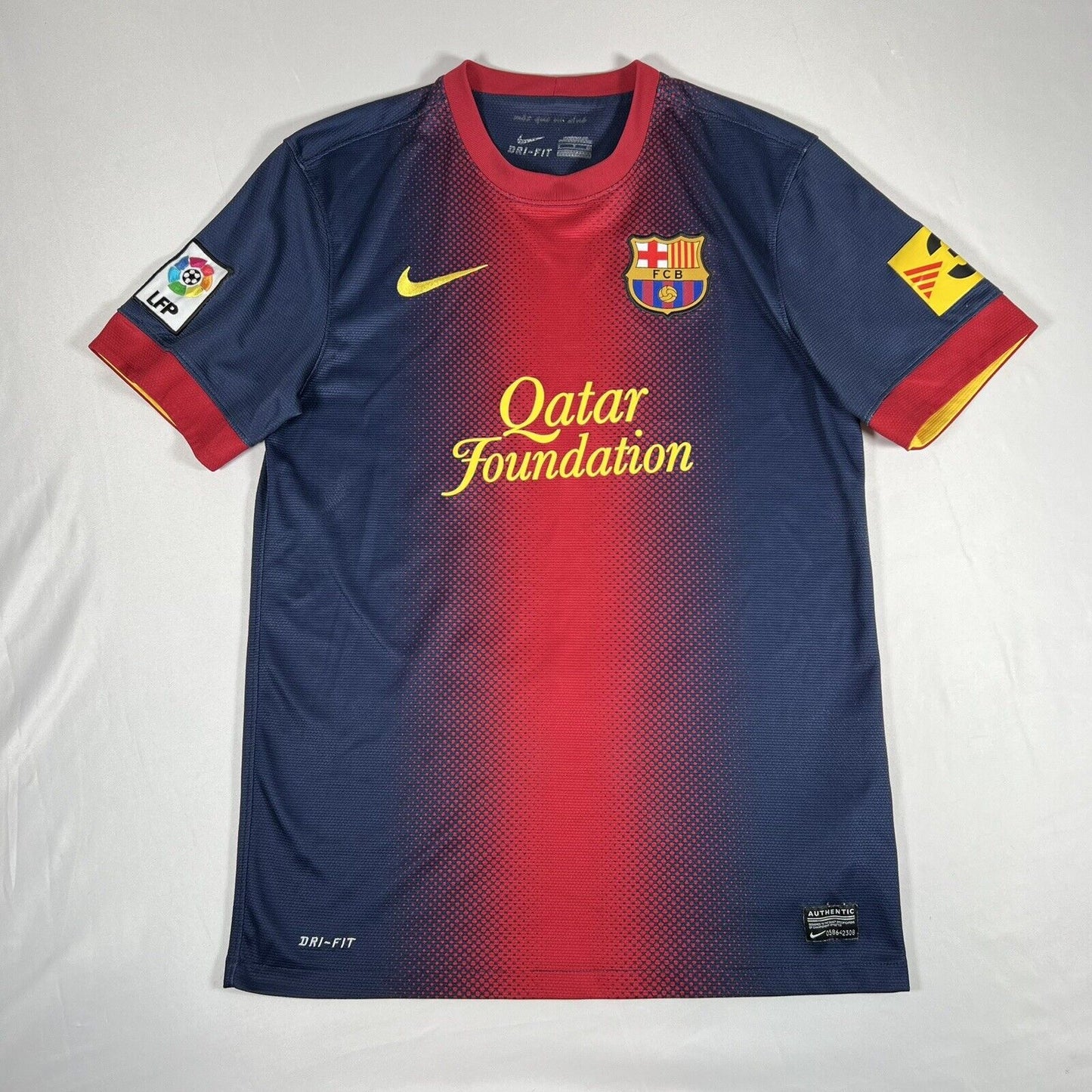 barcelona 2012 2013 home football shirt small2