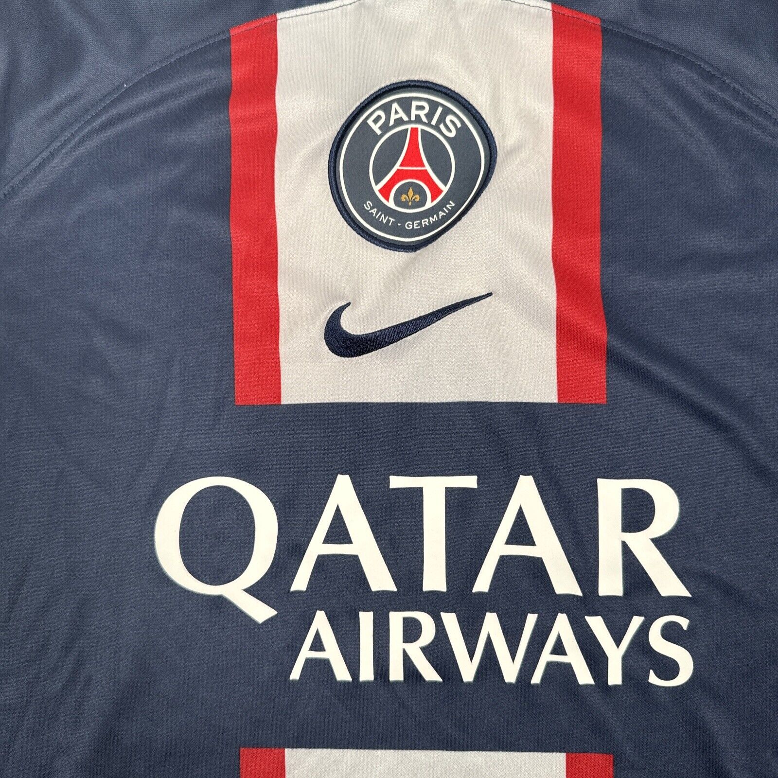 PSG Paris Saint Germain 2022/2023 Home Football Shirt Men’s Large - Football Shirt Kingdom