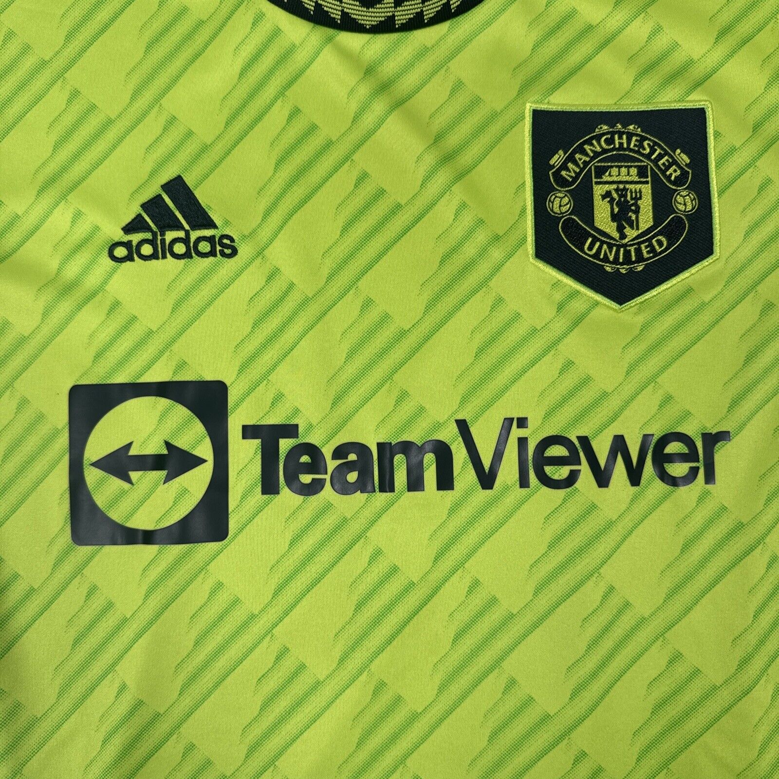 Manchester United 2022/2023 Third Football Shirt  Medium - Football Shirt Kingdom