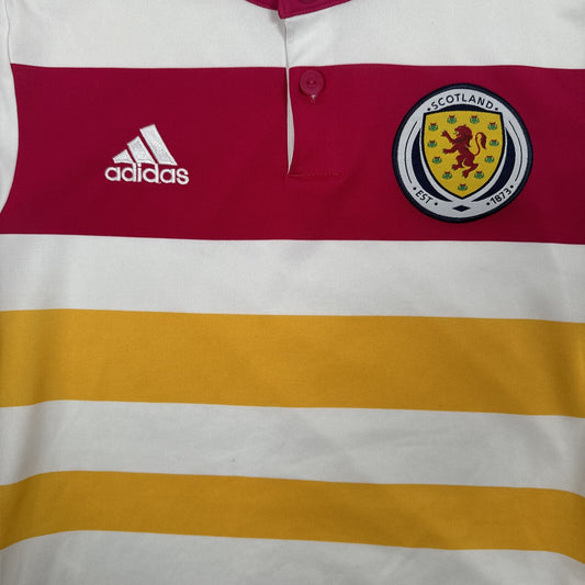 scotland 2014 2015 2016 away football shirt men s small 11