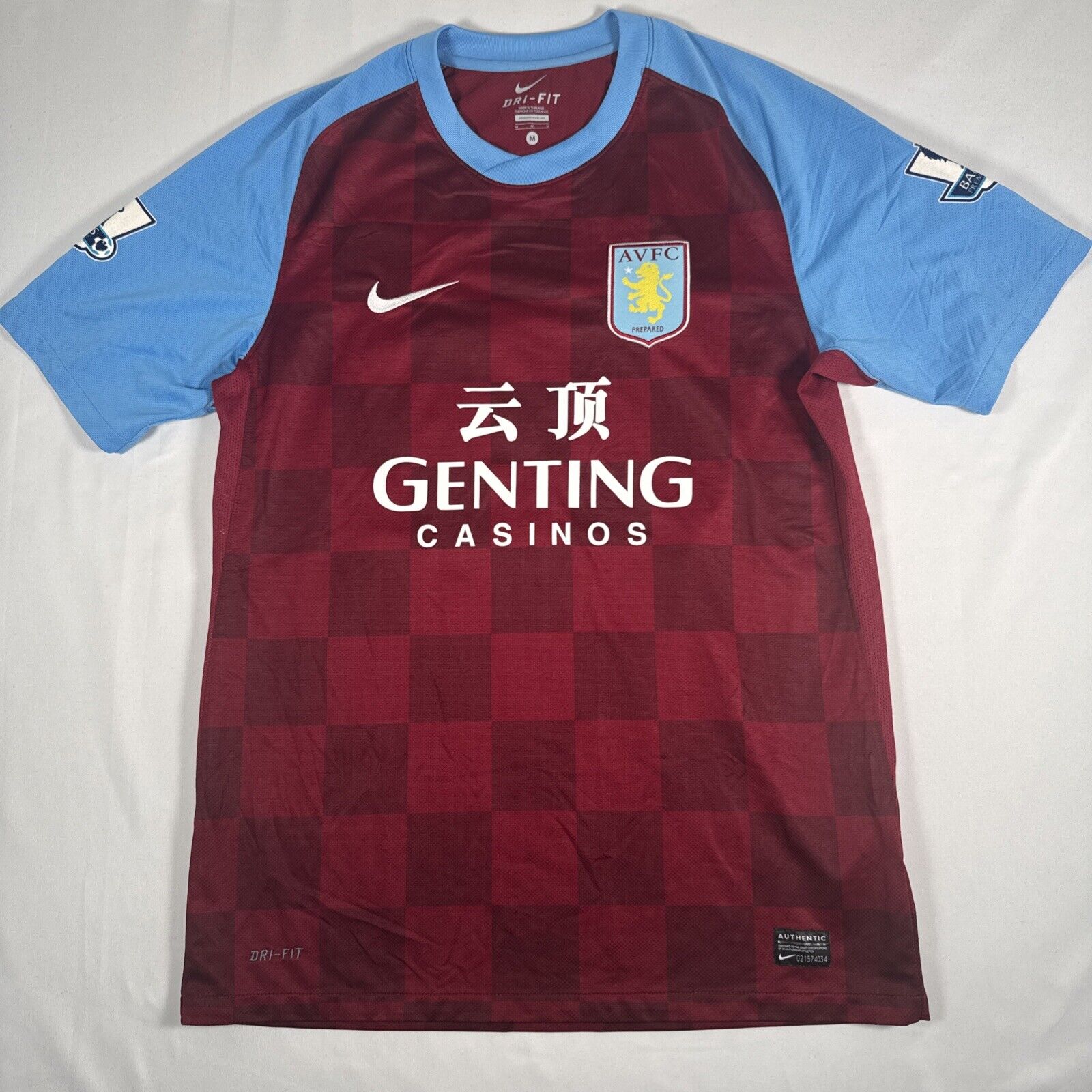gardner 38 aston villa 2011 2012 home football shirt medium4