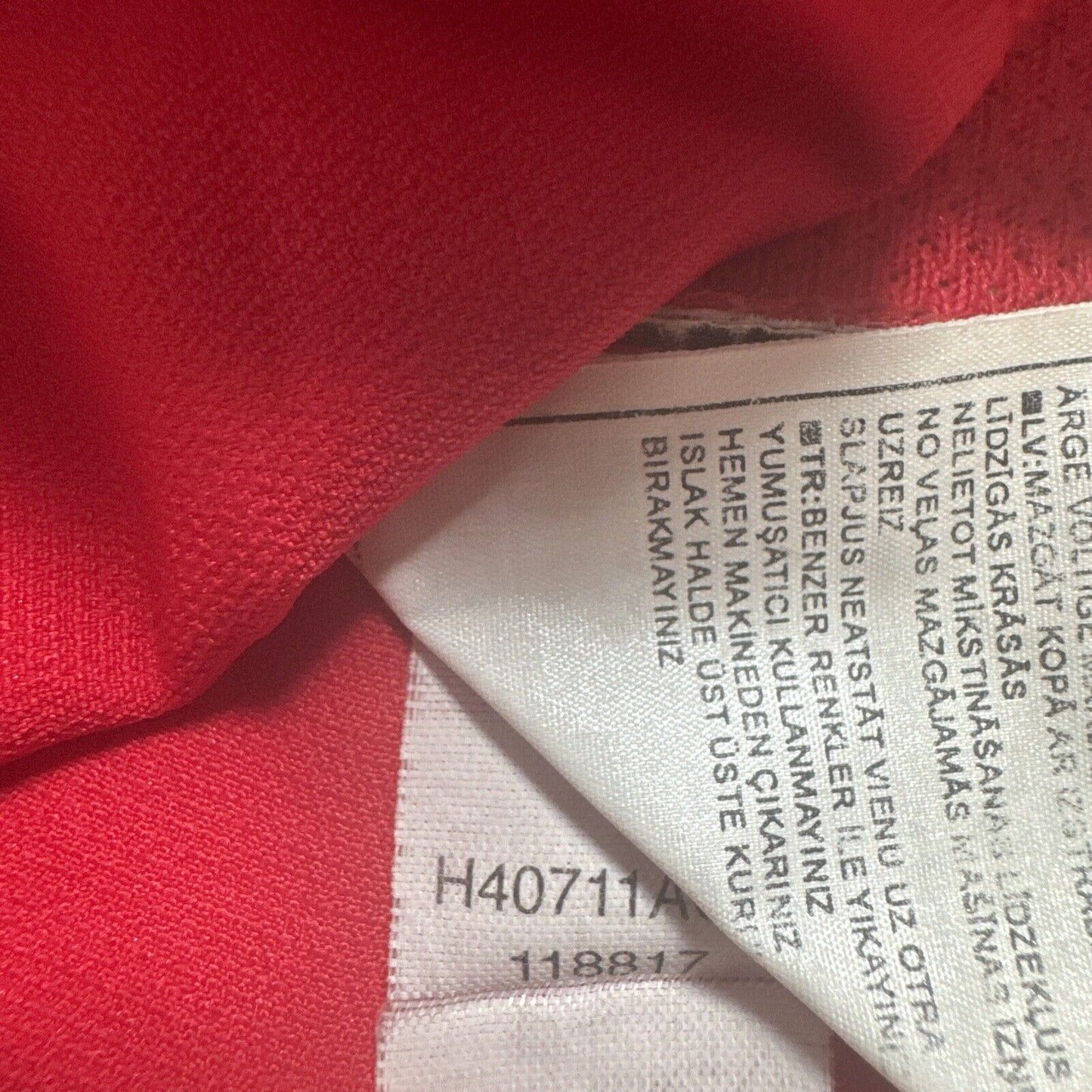 arsenal 2004 2005 home football shirt men s xl5