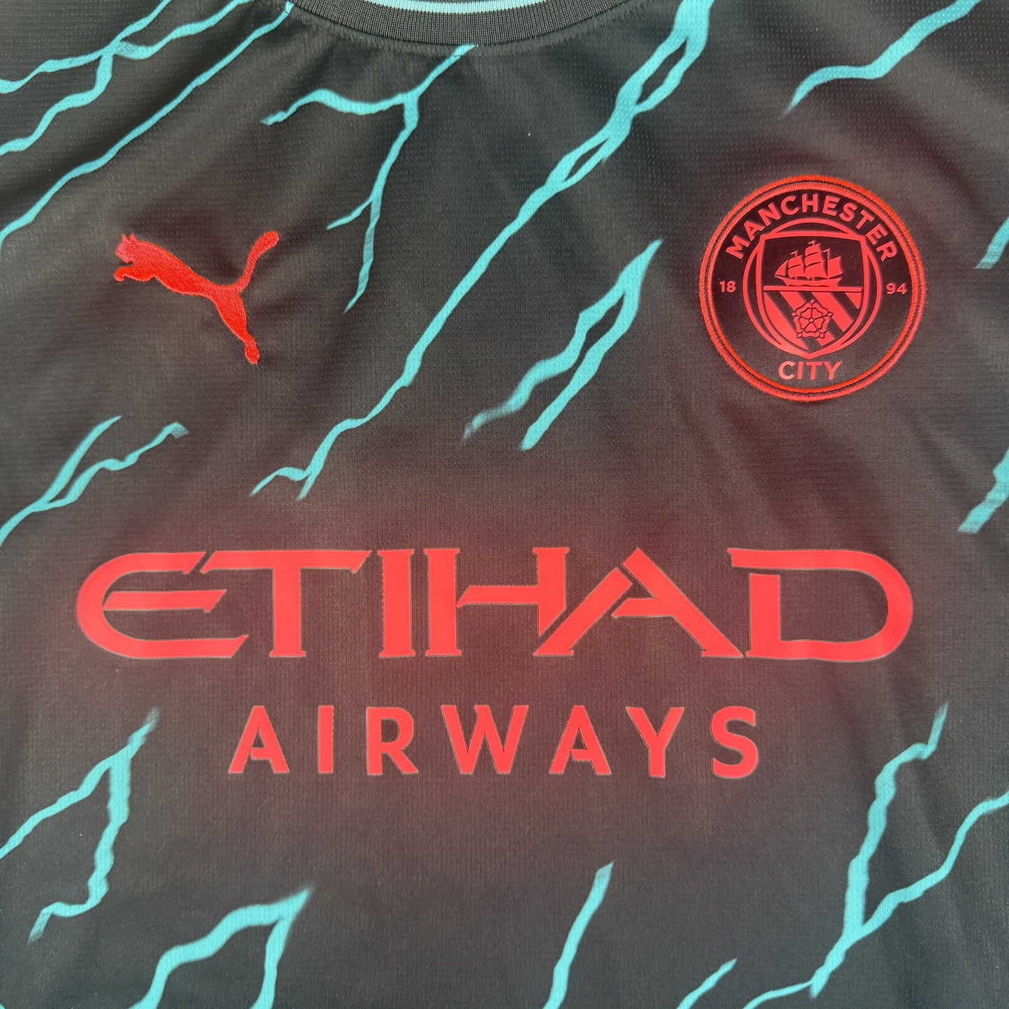 Manchester City 2023/2024 Third Football Shirt 3XL XXXL