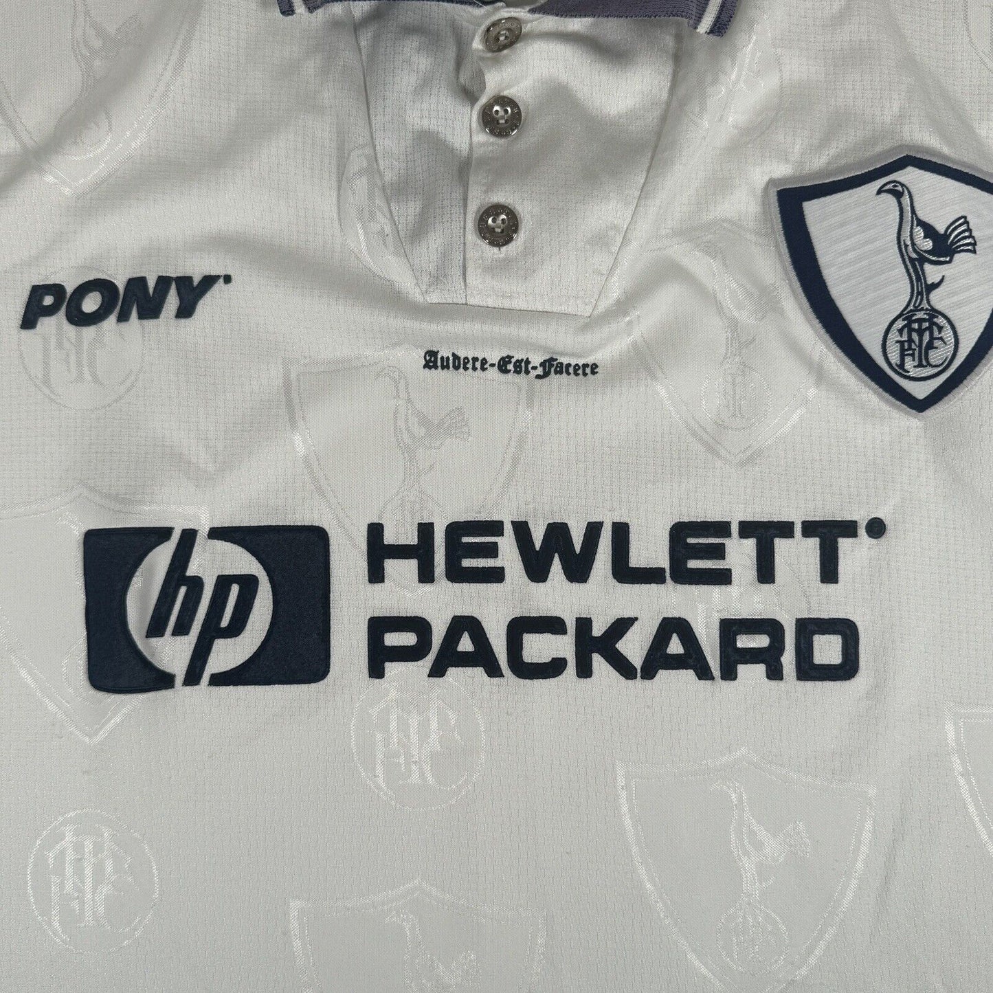 Tottenham 1995/1996/1997 Home Football Shirt Men’s Medium - Football Shirt Kingdom