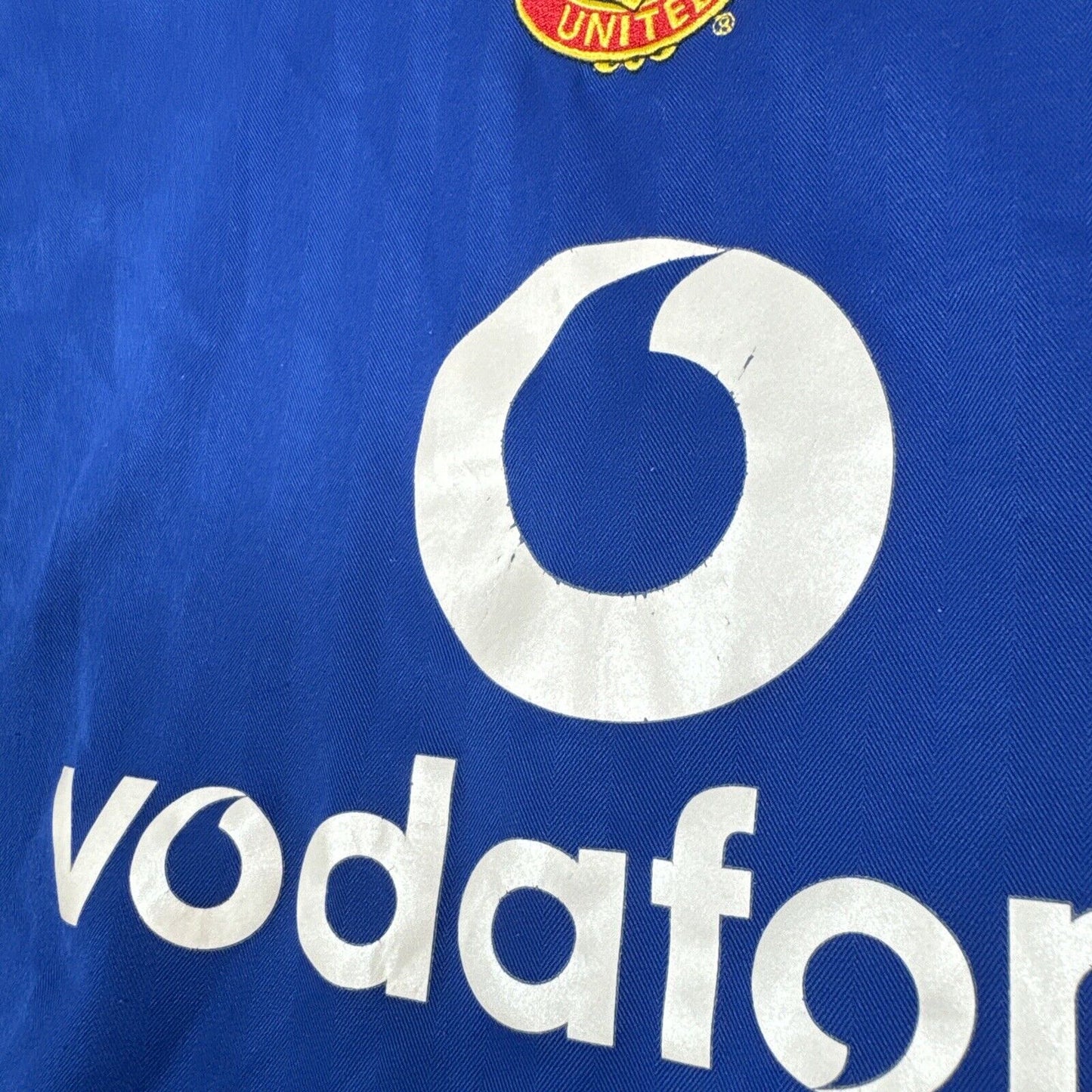 manchester united 2005 2006 away football shirt long sleeve xl6