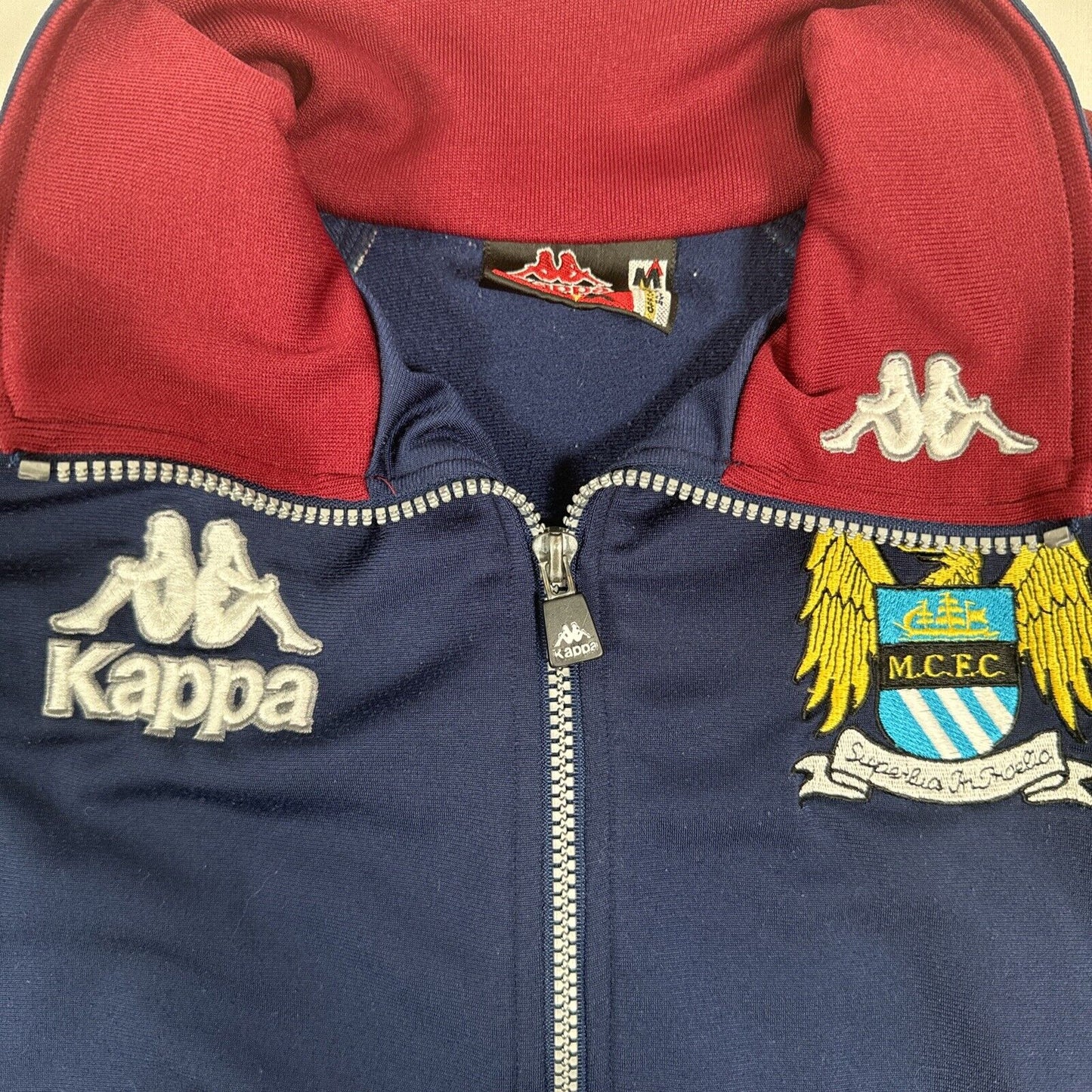 manchester city 1995 1996 1997 kappa football track jacket medium2