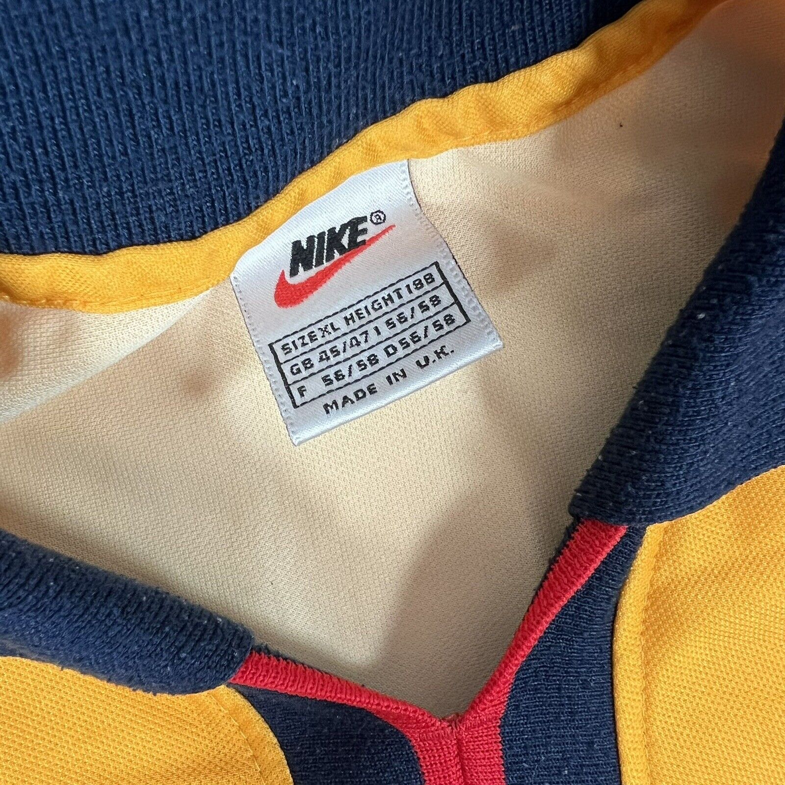 arsenal 1997 1998 1999 away football shirt men s xl4