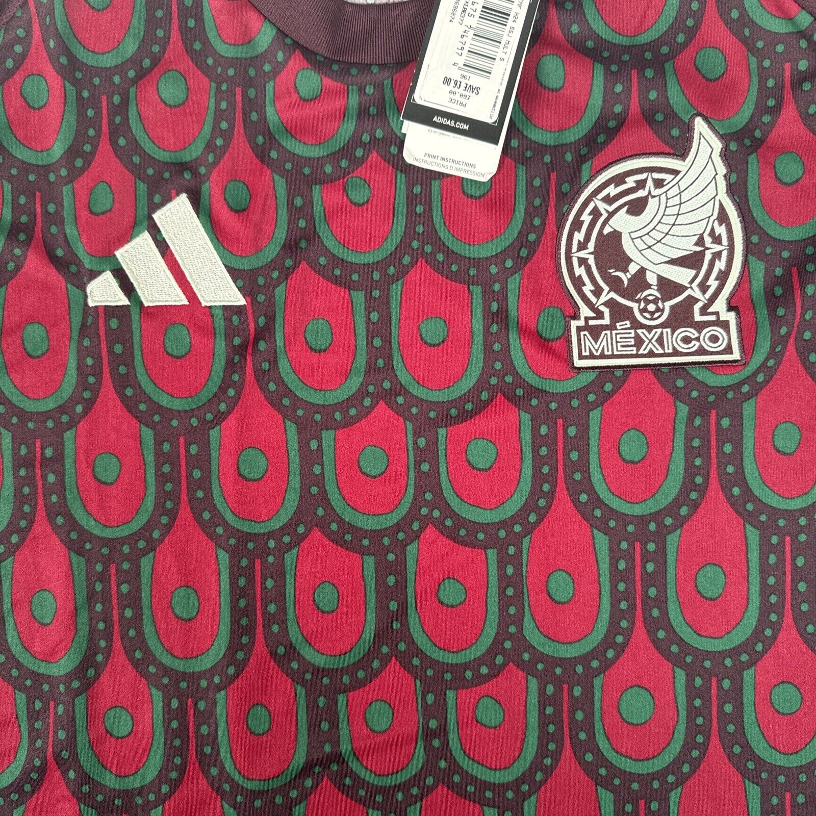 Mexico 2024/2025 Home Football Shirt  BNWT Men’s XL - Football Shirt Kingdom