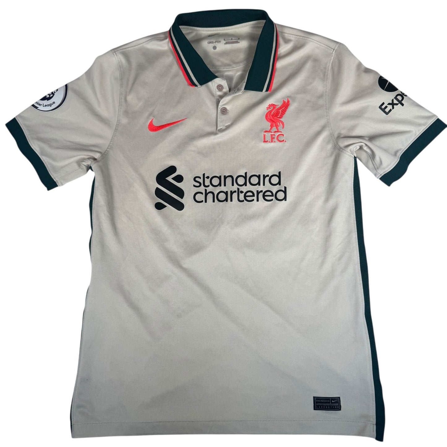 ALEXANDER-ARNOLD 66 Liverpool 2021/2022 Away Football Shirt Medium
