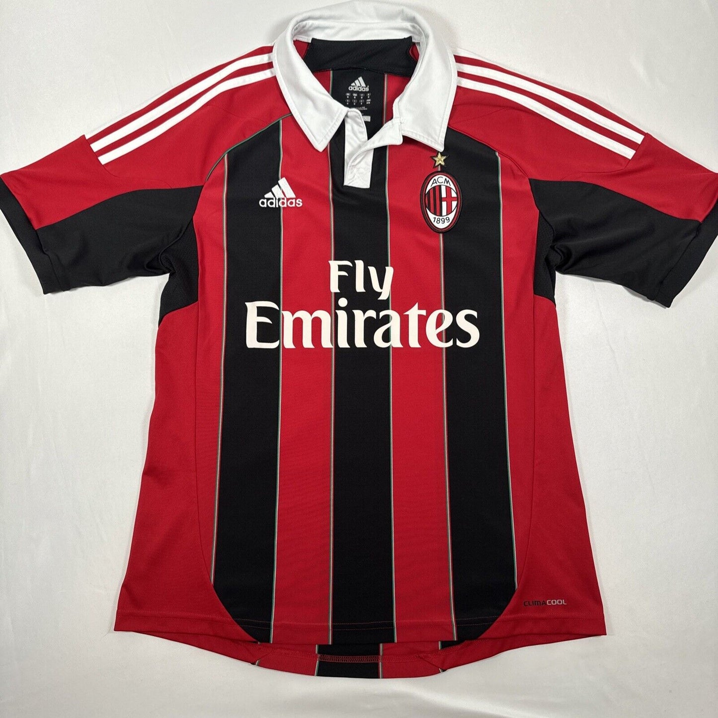 ac milan 2012 2013 home football shirt men s medium2