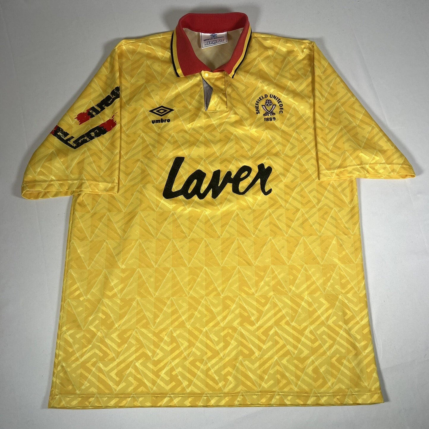 sheffield united 1991 1992 1993 away football shirt large 12