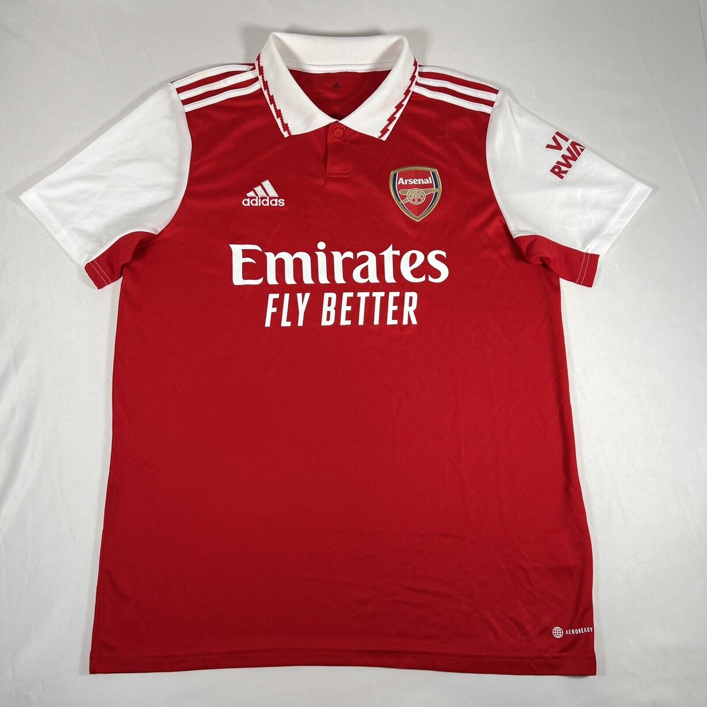arsenal 2022 2023 home football shirt men s large2