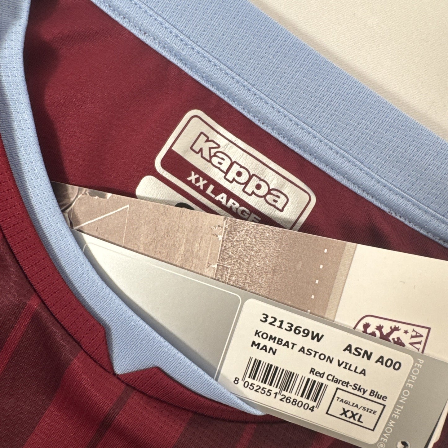 COUTINHO 23 Aston Villa 2021/2022 Home Football Shirt XXL 2XL BNWT - Football Shirt Kingdom