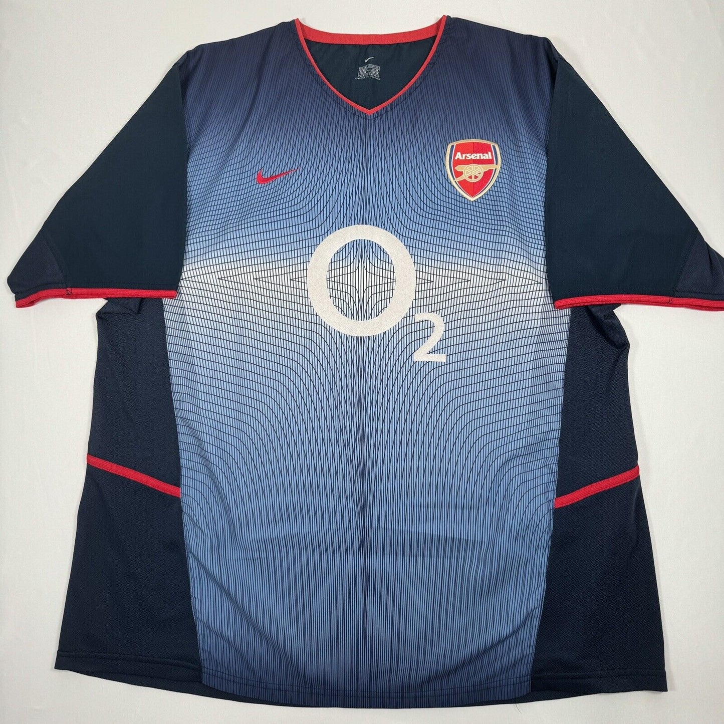 arsenal 2002 2003 2004 away third football shirt xl2