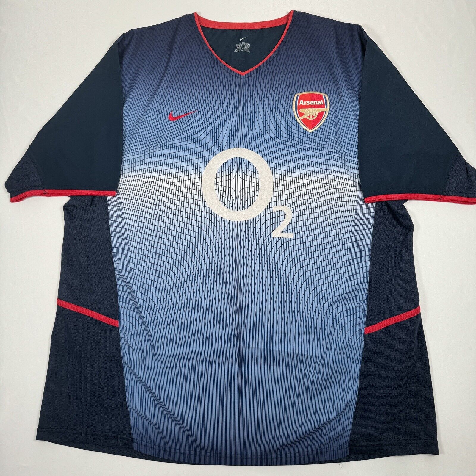 arsenal 2002 2003 2004 away third football shirt xl2