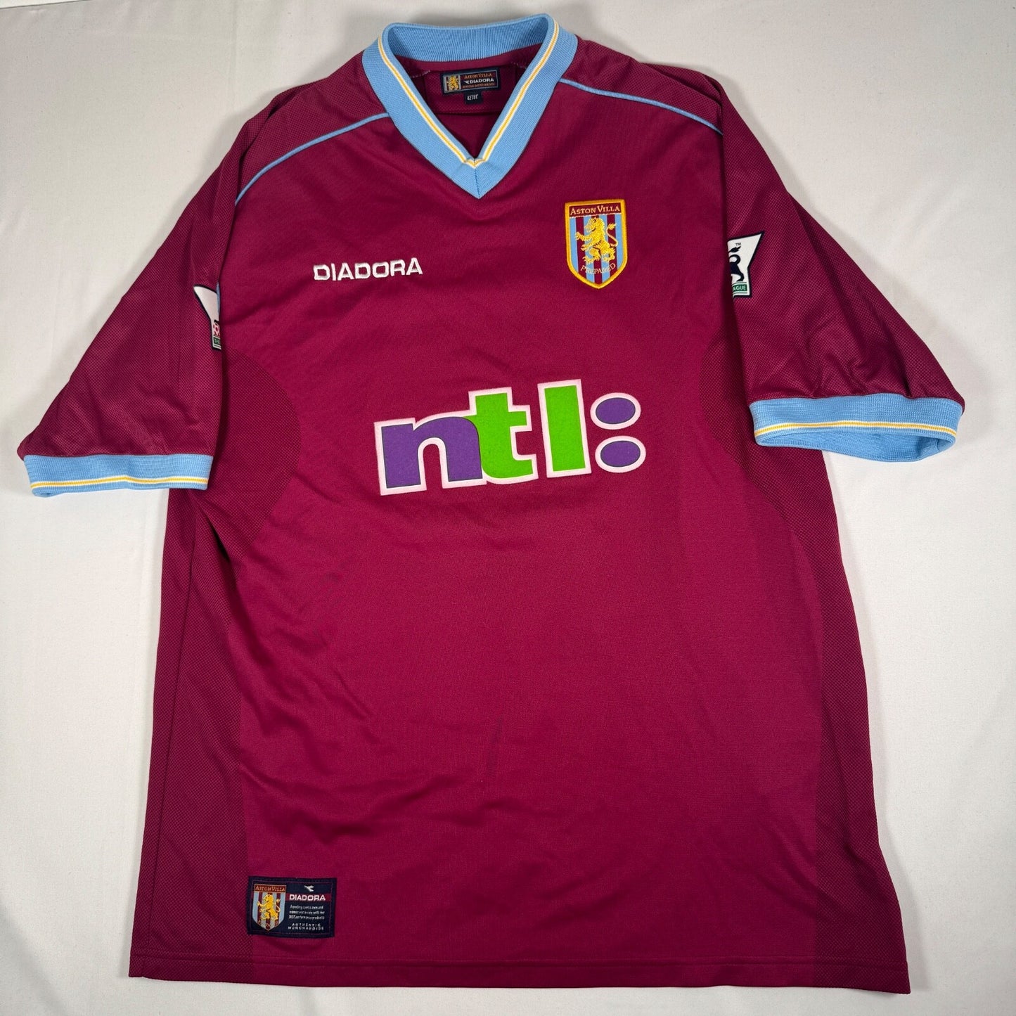 ginola 14 aston villa 2001 2002 home football shirt large4
