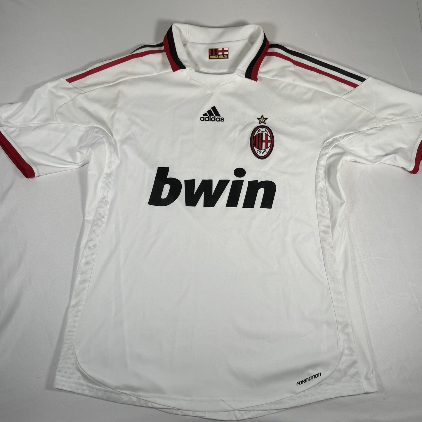 19 ac milan 2009 2010 away football shirt player spec formotion xl4