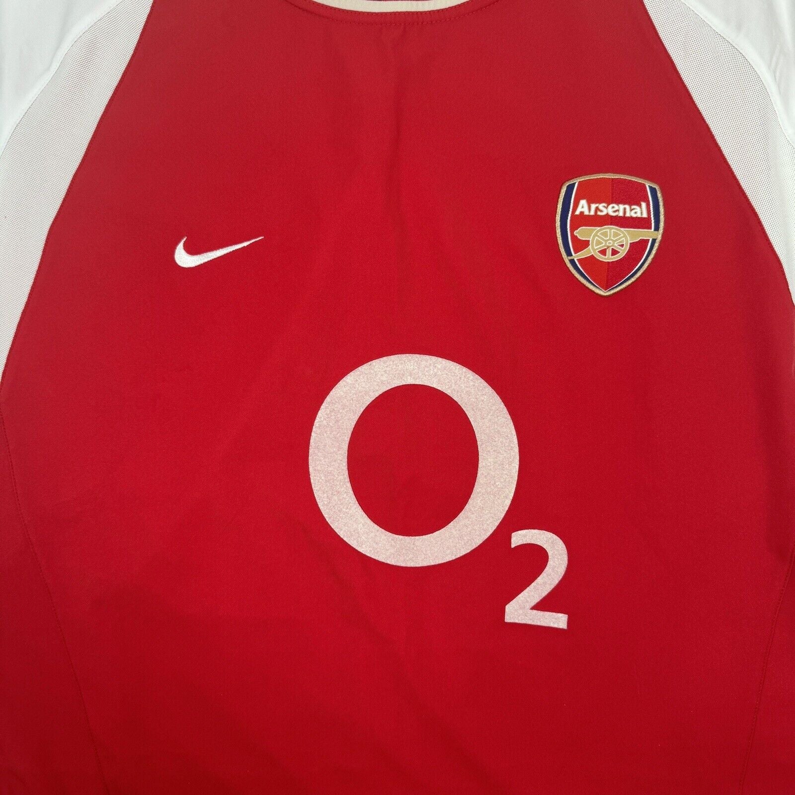 Arsenal 2002/2003/2004 Home Football Shirt   XL - Football Shirt Kingdom