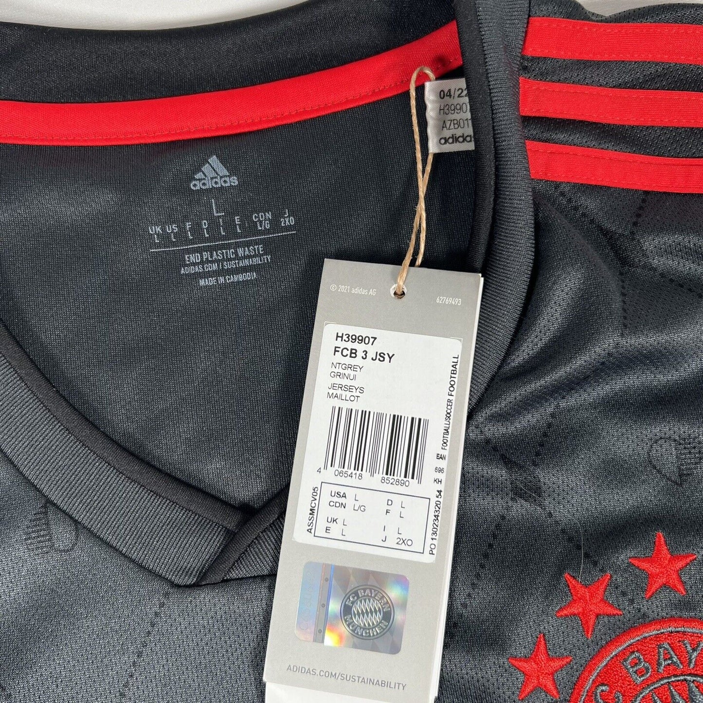 choupo moting bayern munich 2022 2023 third football shirt bnwt large5