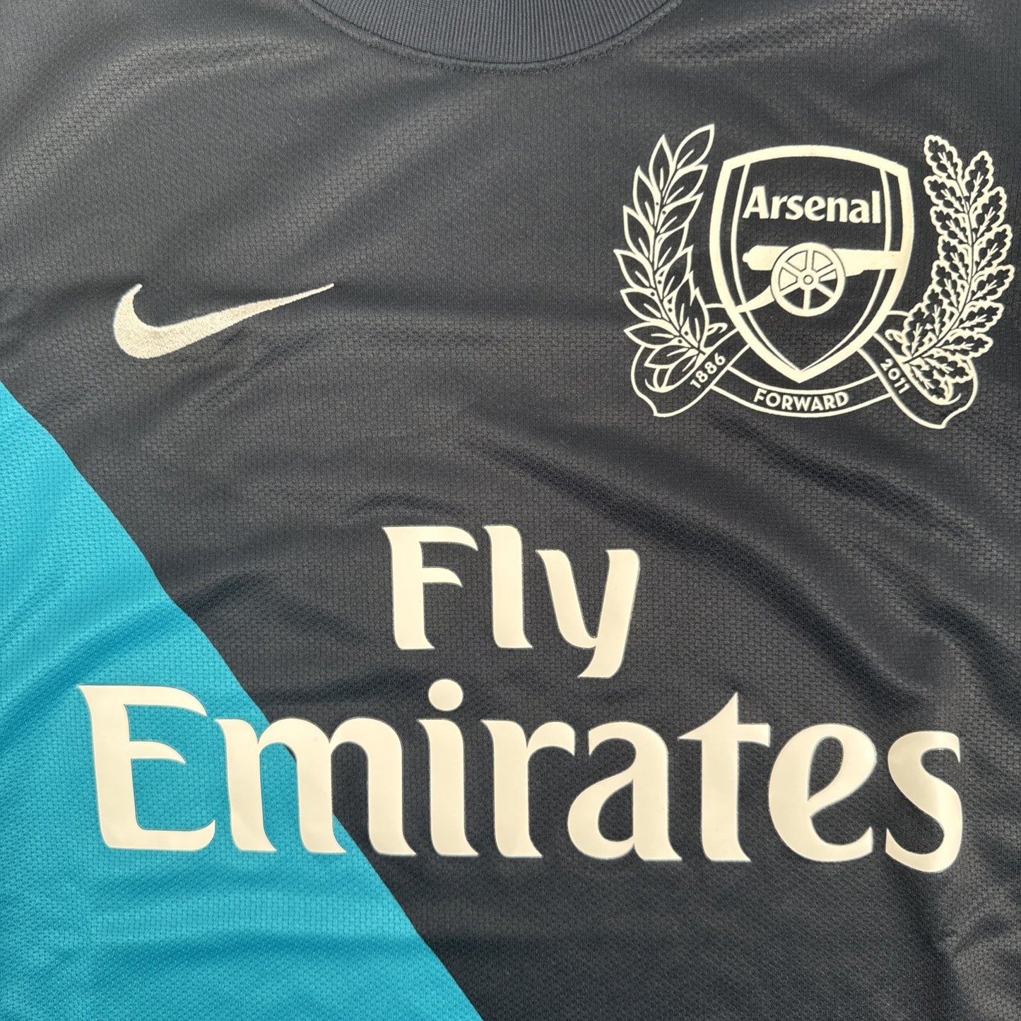 arsenal 2011 2012 away football shirt small1