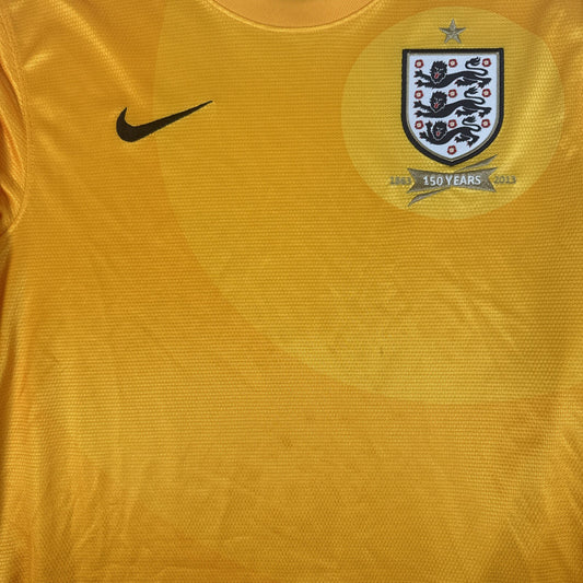 england 2013 2014 goalkeeper football shirt small1