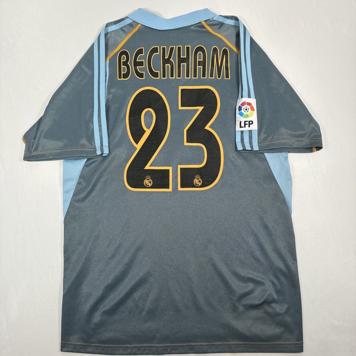 beckham 23 real madrid 2003 2004 third football shirt men s small4