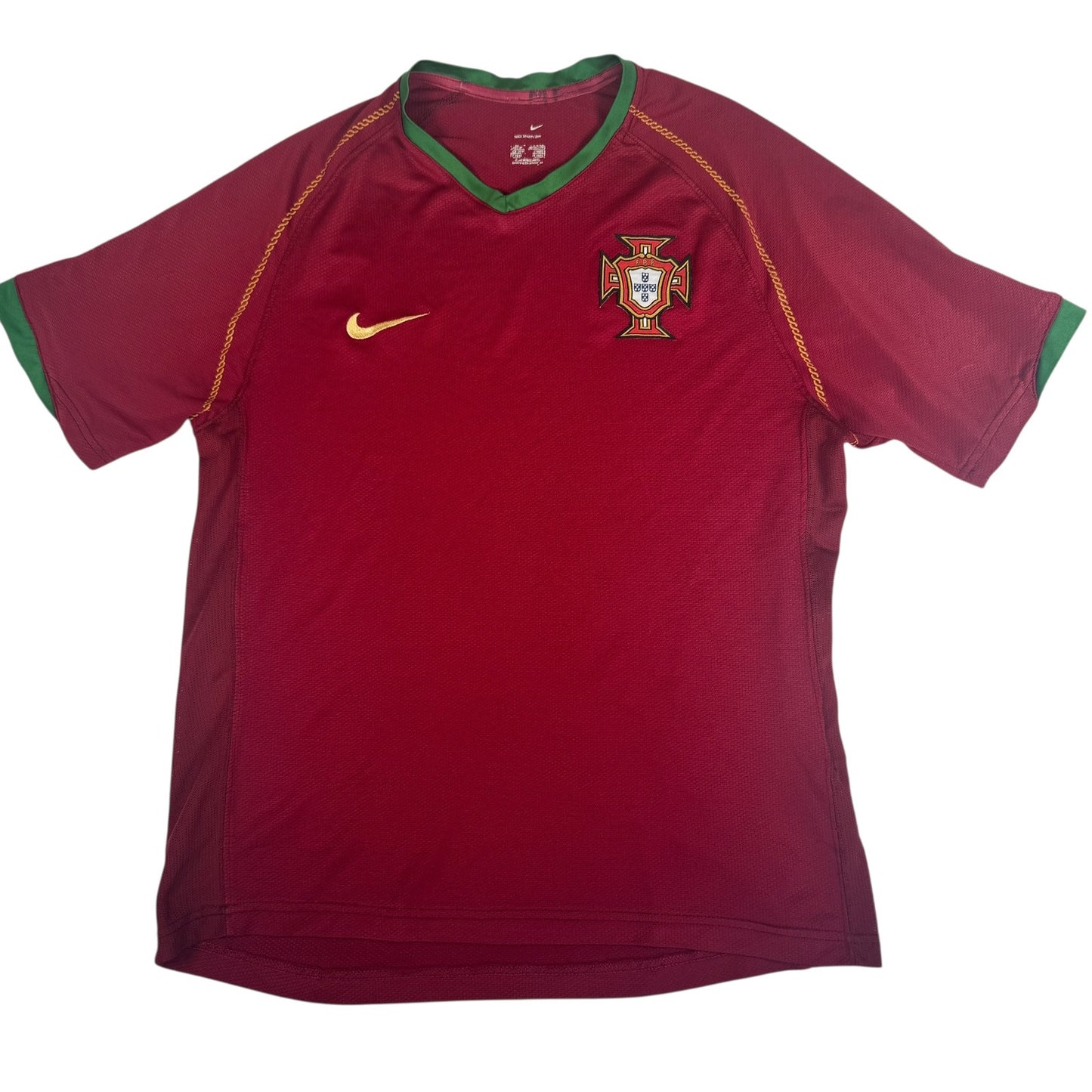 Portugal 2006/2007/2008 Home Football Shirt Medium