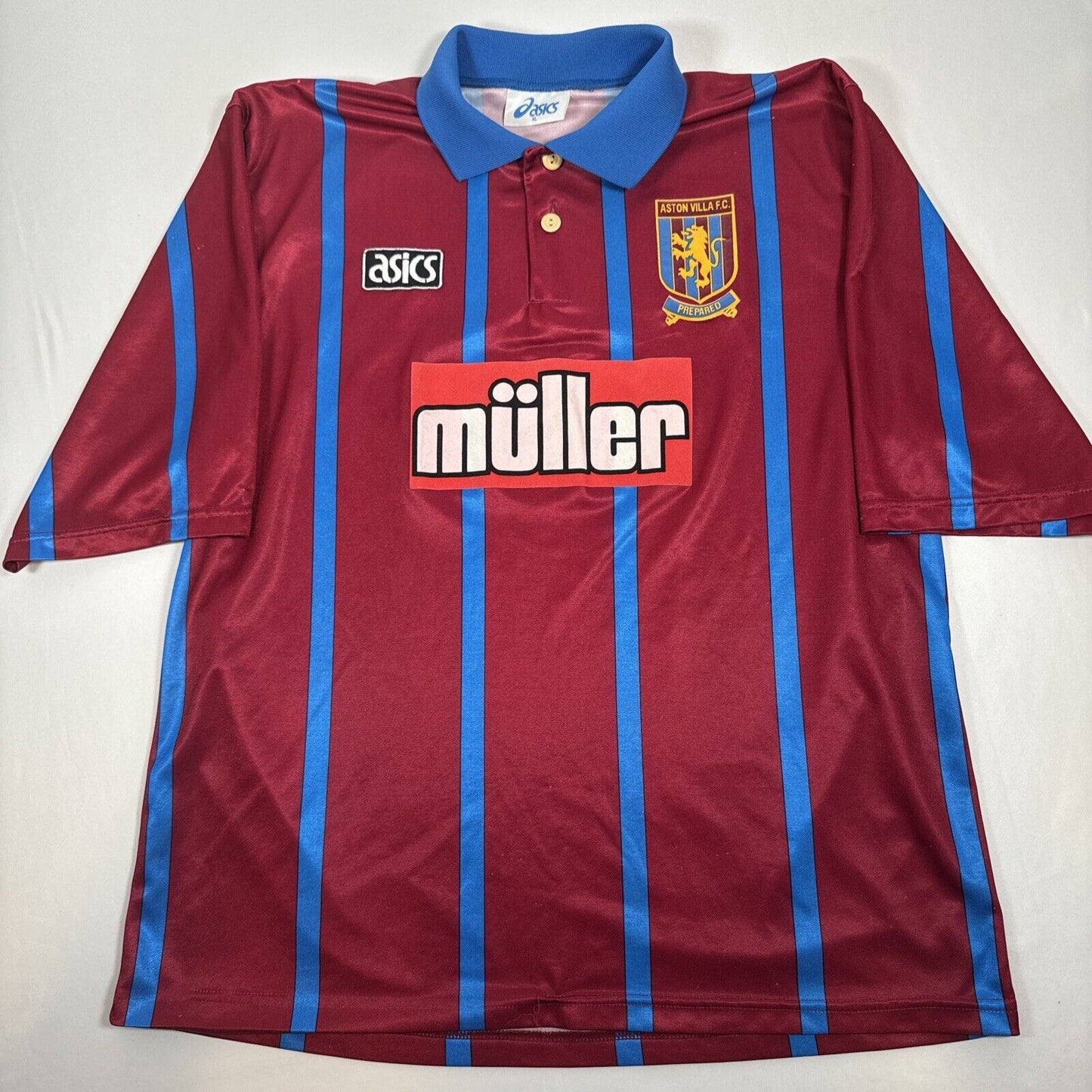 aston villa 1993 1994 1995 home football shirt men s xl2