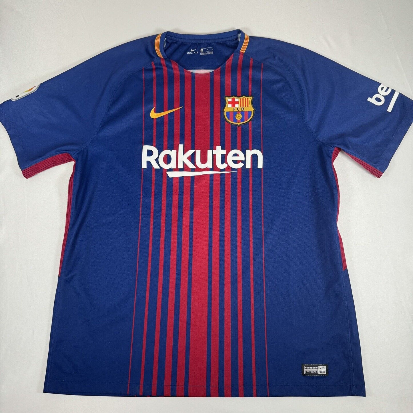 barcelona 2017 2018 home football shirt men s xl2