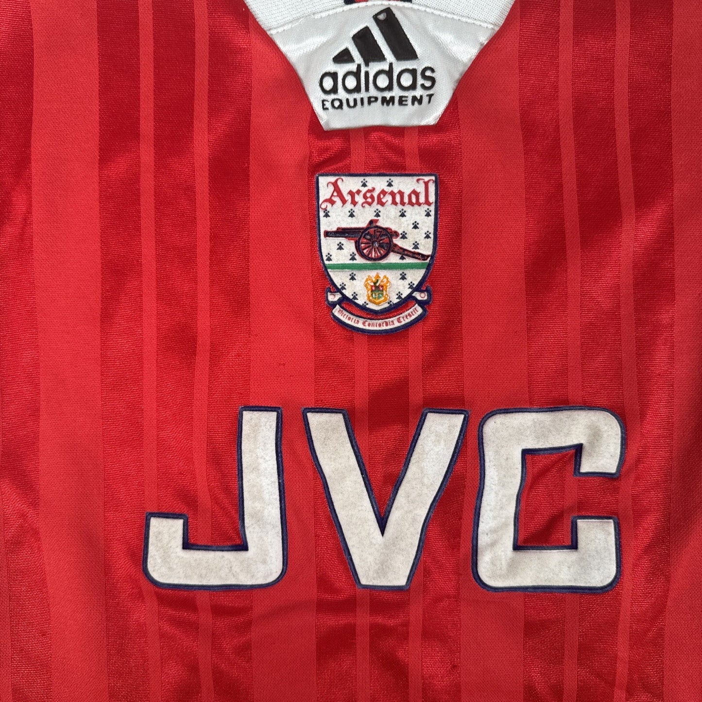 arsenal 1992 1993 1994 home football shirt men s large 11