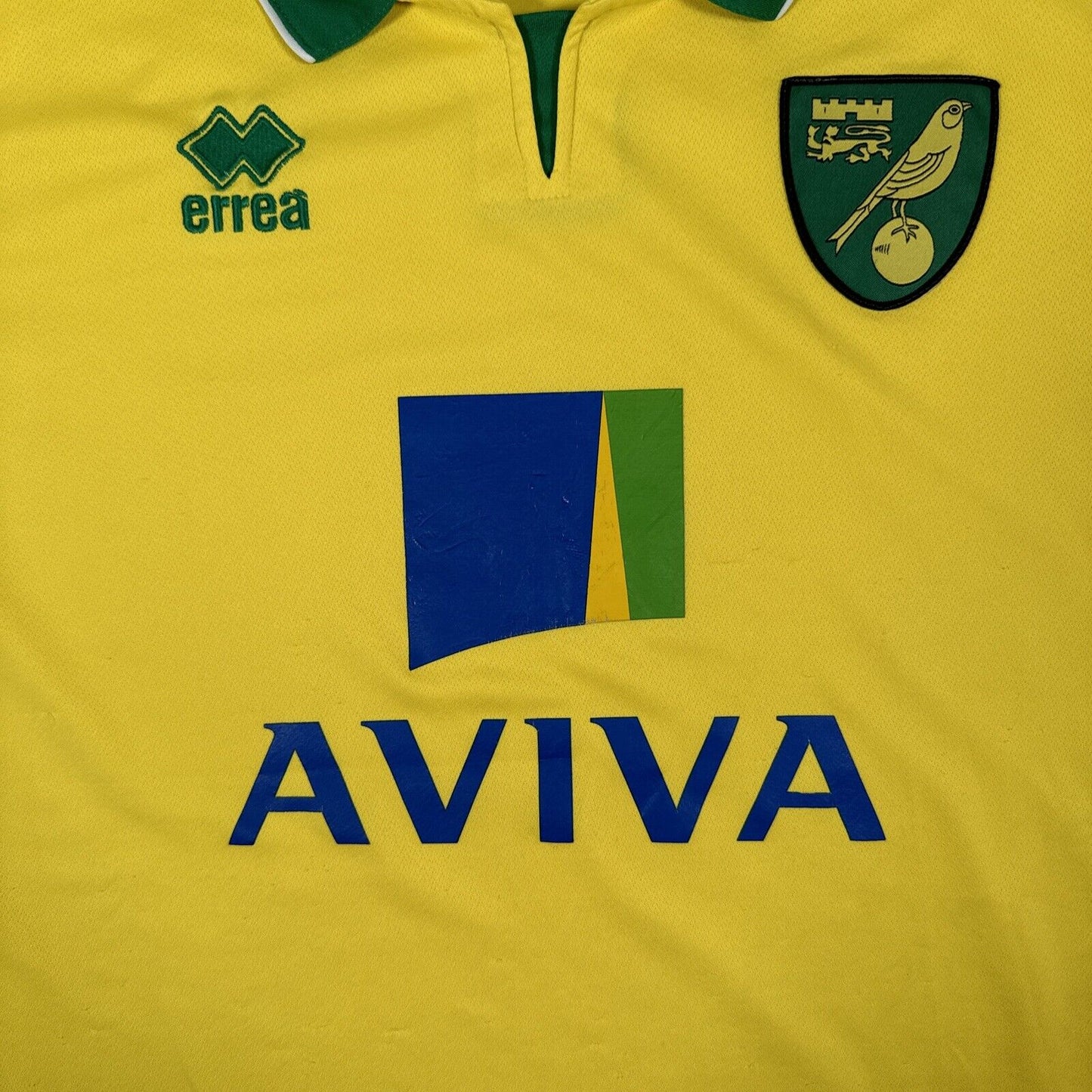Norwich City 2012/2013 Home Football Shirt Men’s XL - Football Shirt Kingdom