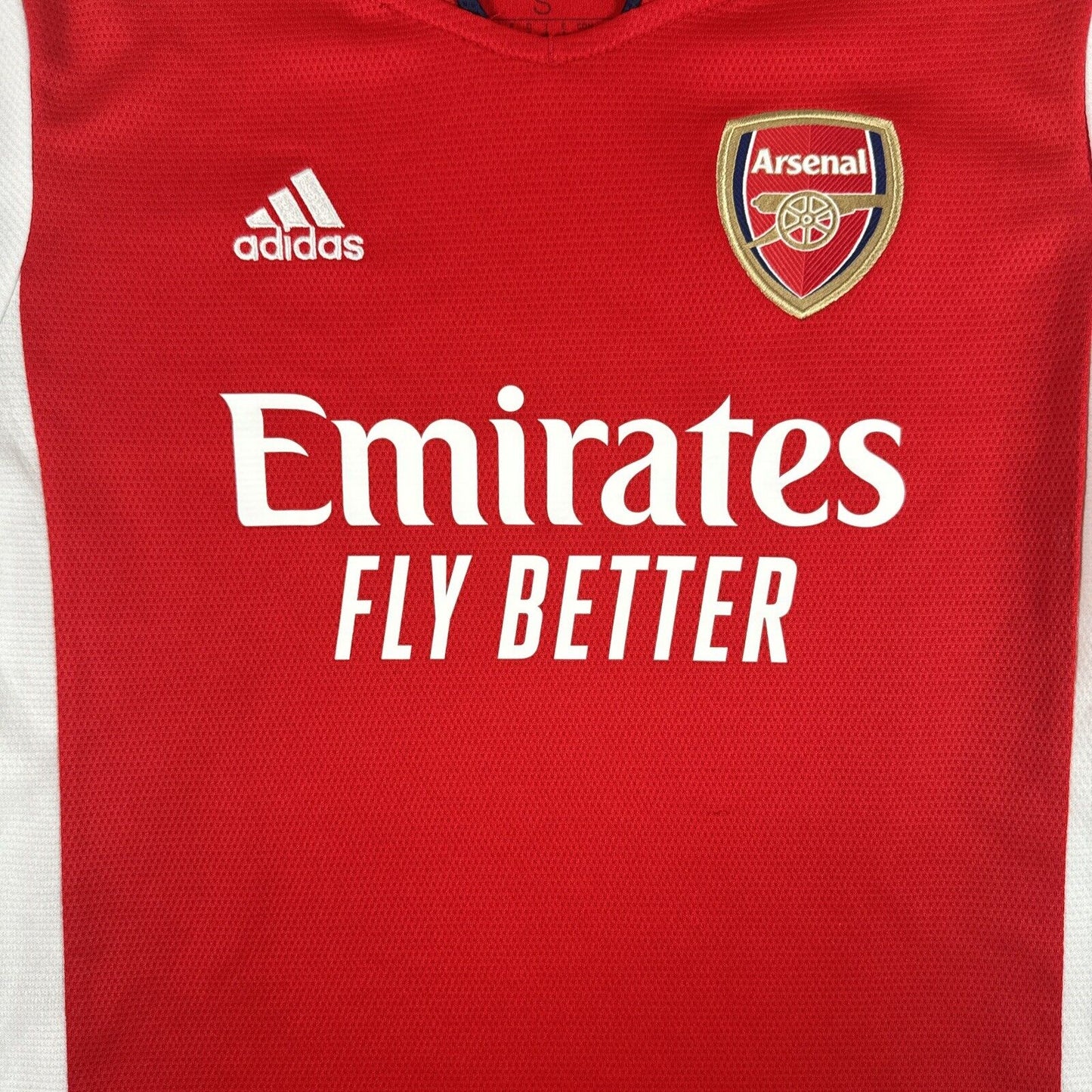 Arsenal 2021/2022 Home Football Shirt Women’s Small - Football Shirt Kingdom