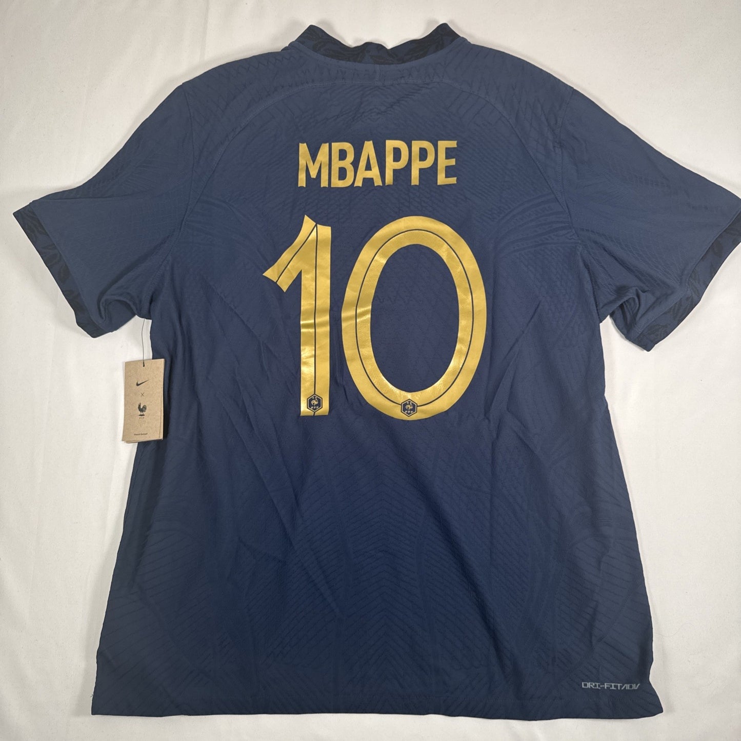 mbappe 10 france 2022 2023 2024 home football shirt dri fit adv bnwt 2xl xxl2