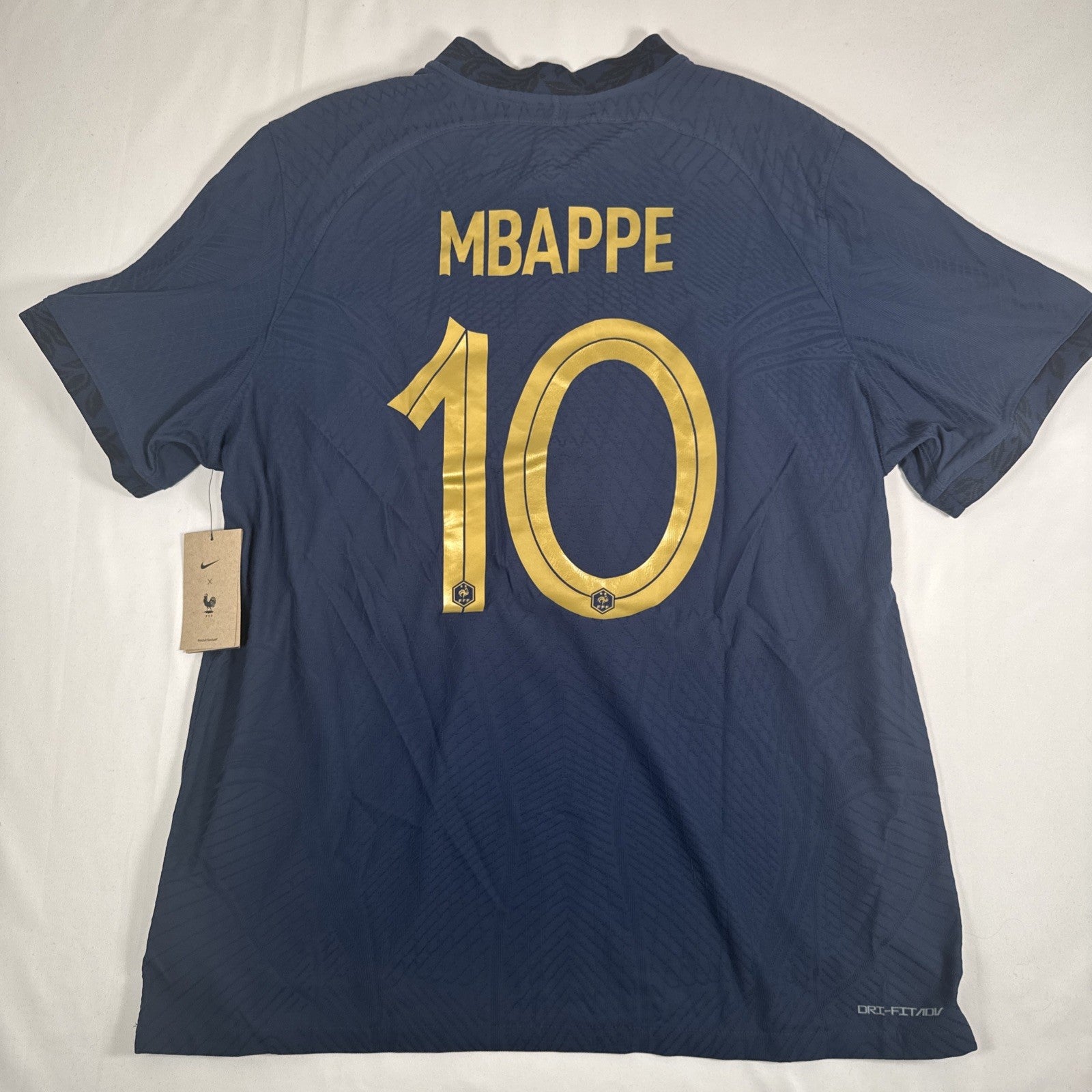 mbappe 10 france 2022 2023 2024 home football shirt dri fit adv bnwt 2xl xxl2