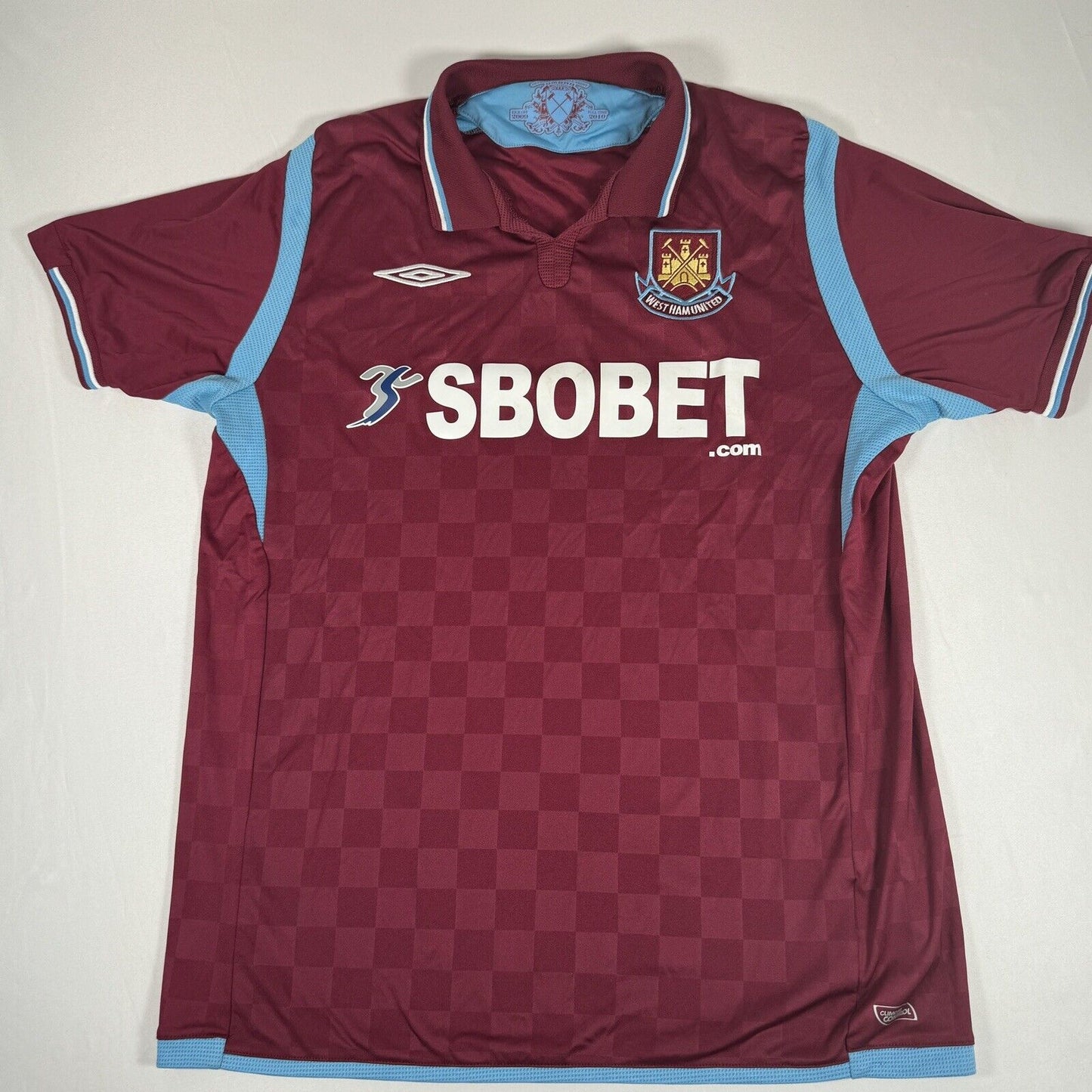 west ham united 2009 2010 home football shirt large2