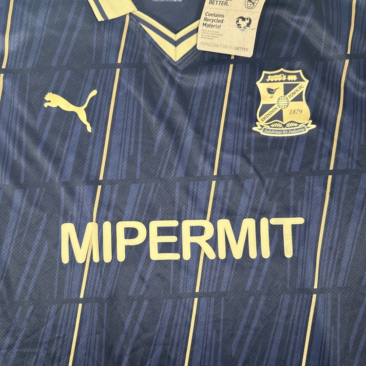 Swindon Town 2023/2024 Away Football Shirt  BNWT 2XL XXL - Football Shirt Kingdom