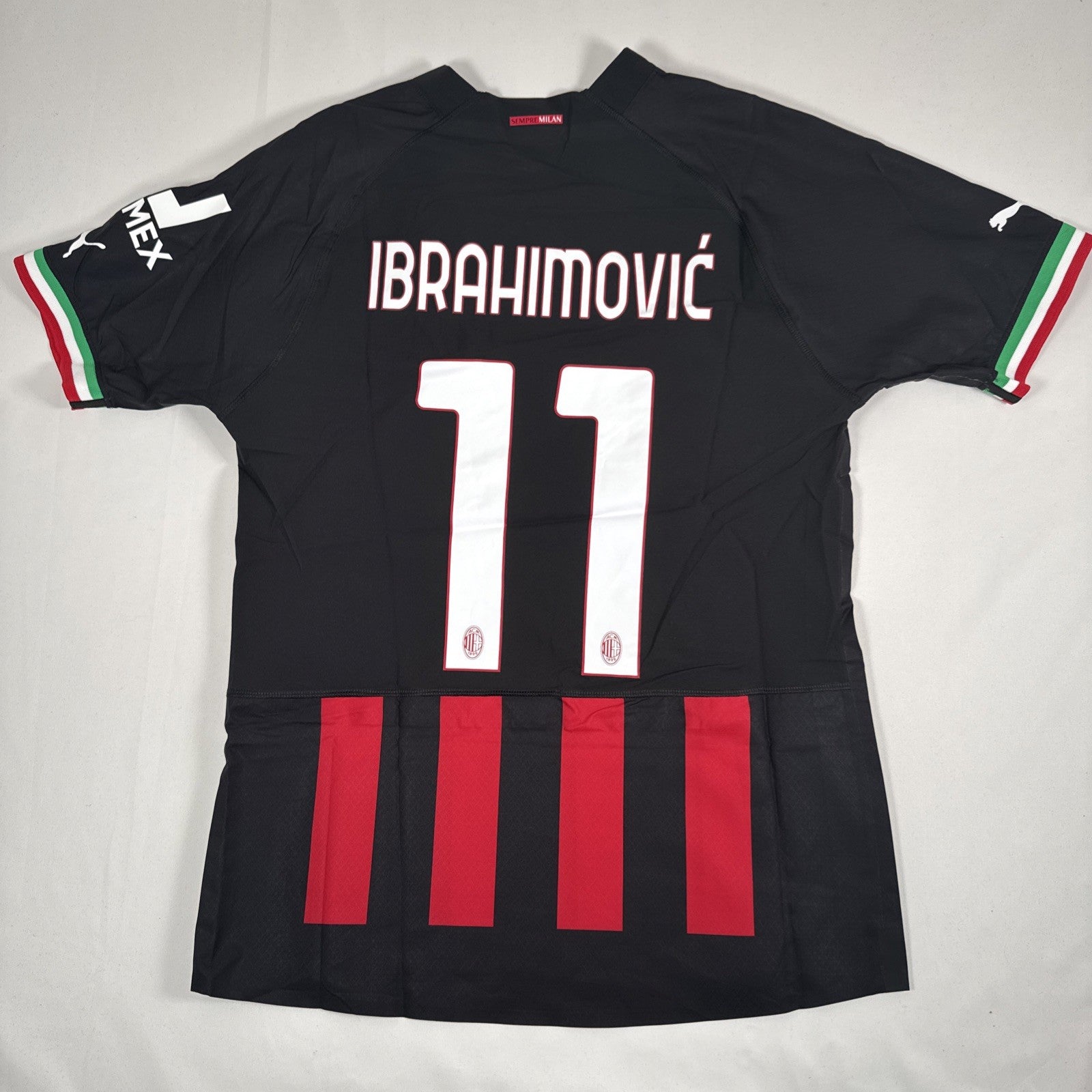 ibrahimovic 23 ac milan 2022 2023 home football shirt medium weave5