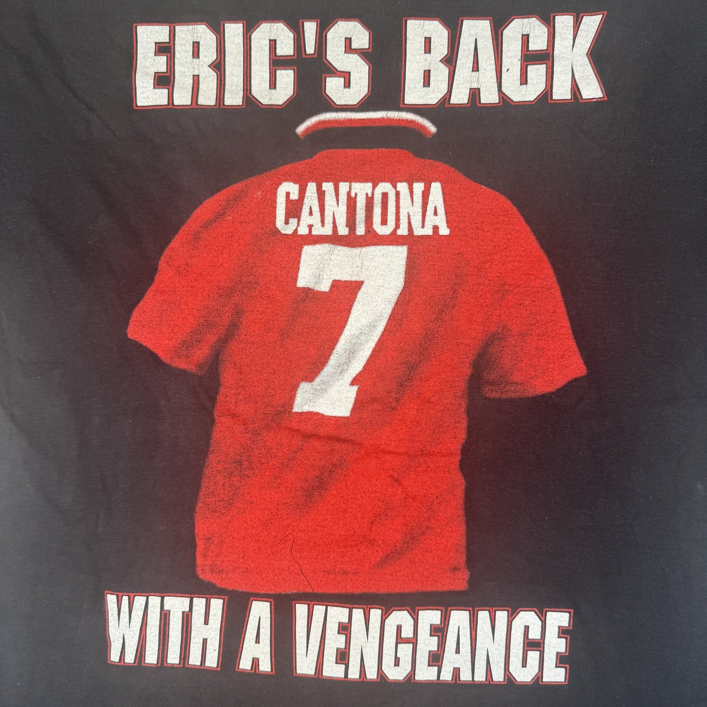 Cantona Manchester United Leisure T-Shirt XL